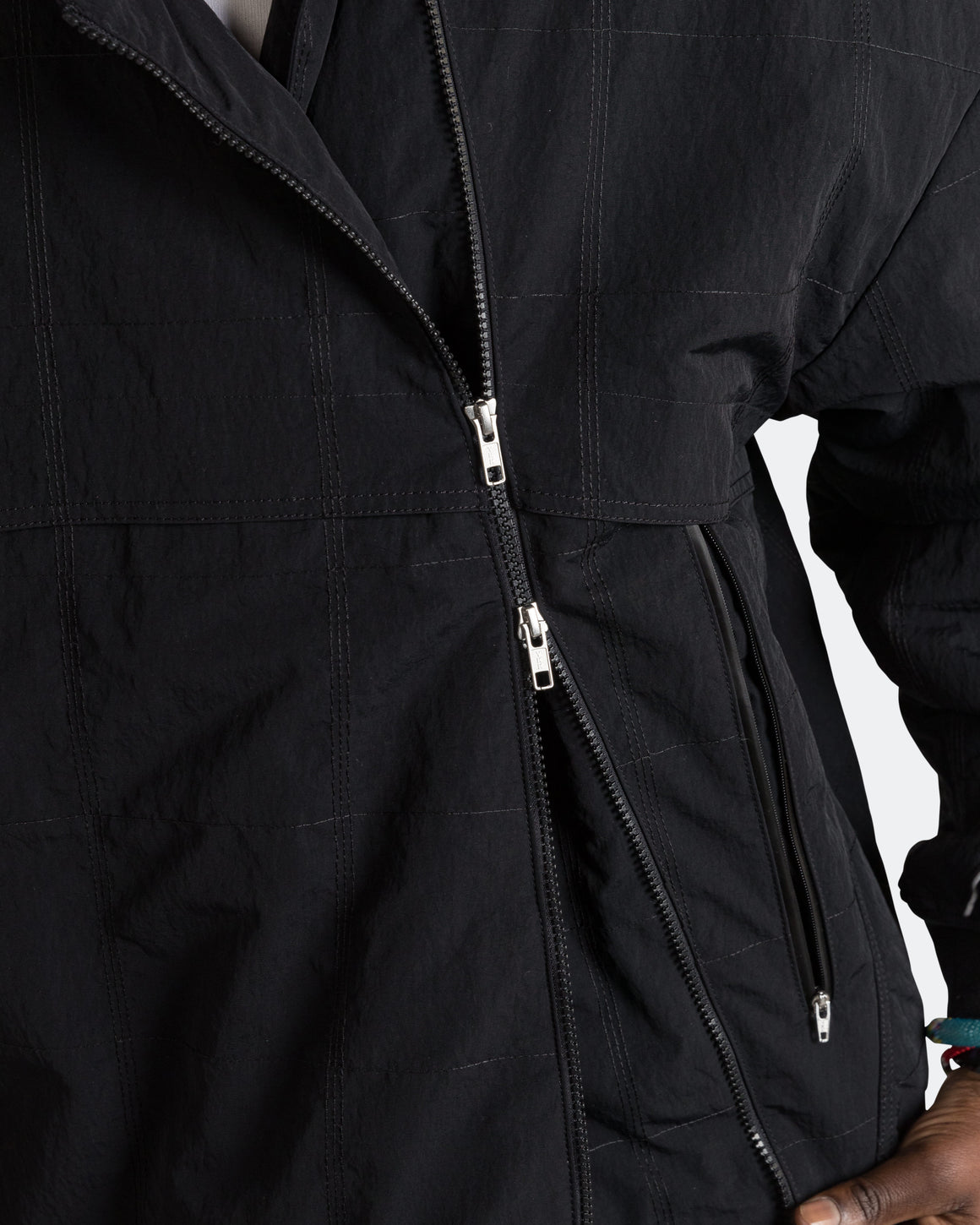 adidas - Motor Ave Racer Jacket - Black - UP THERE