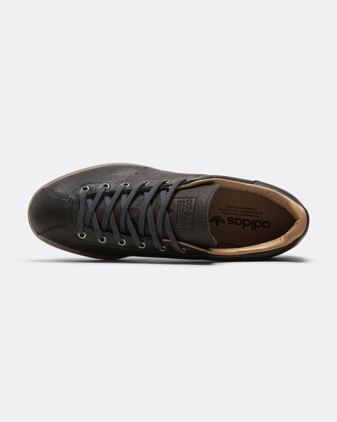 adidas - Tobacco Super - Core Black/Core Black-Gum - UP THERE