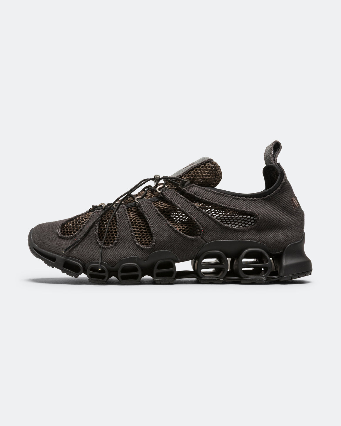 adidas - Womens Megaride Cutout Canvas x AVAVAV - Core Black/Shadow Olive-Utility Black - UP THERE