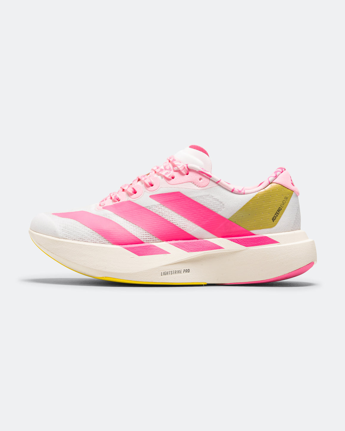 adidas - Adizero Evo SL x BAPE - Footwear White/Gold Metallic-Off White - UP THERE