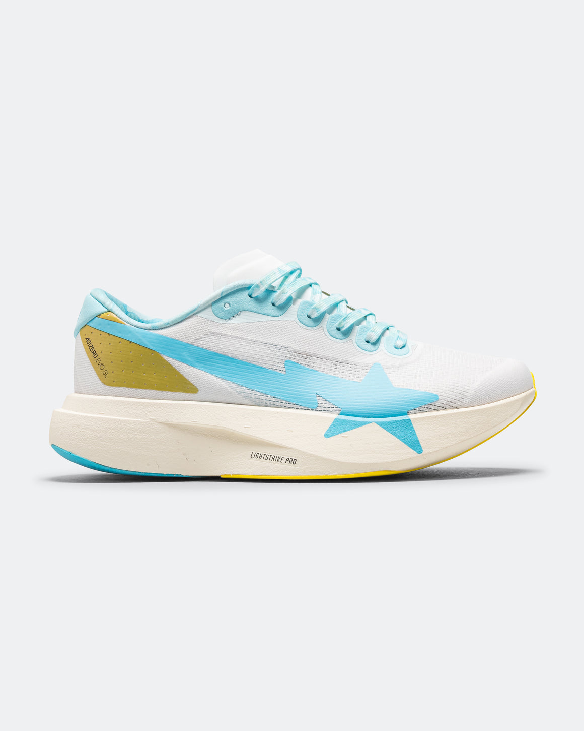 adidas - Adizero Evo SL x BAPE - Footwear White/Gold Metallic-Off White - UP THERE