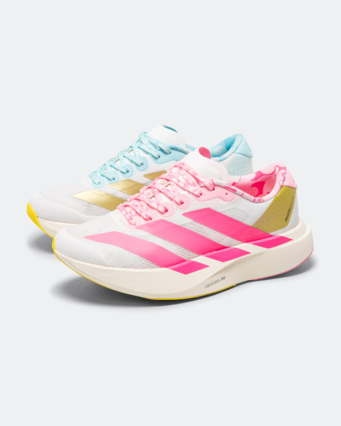 adidas - Adizero Evo SL x BAPE - Footwear White/Gold Metallic-Off White - UP THERE