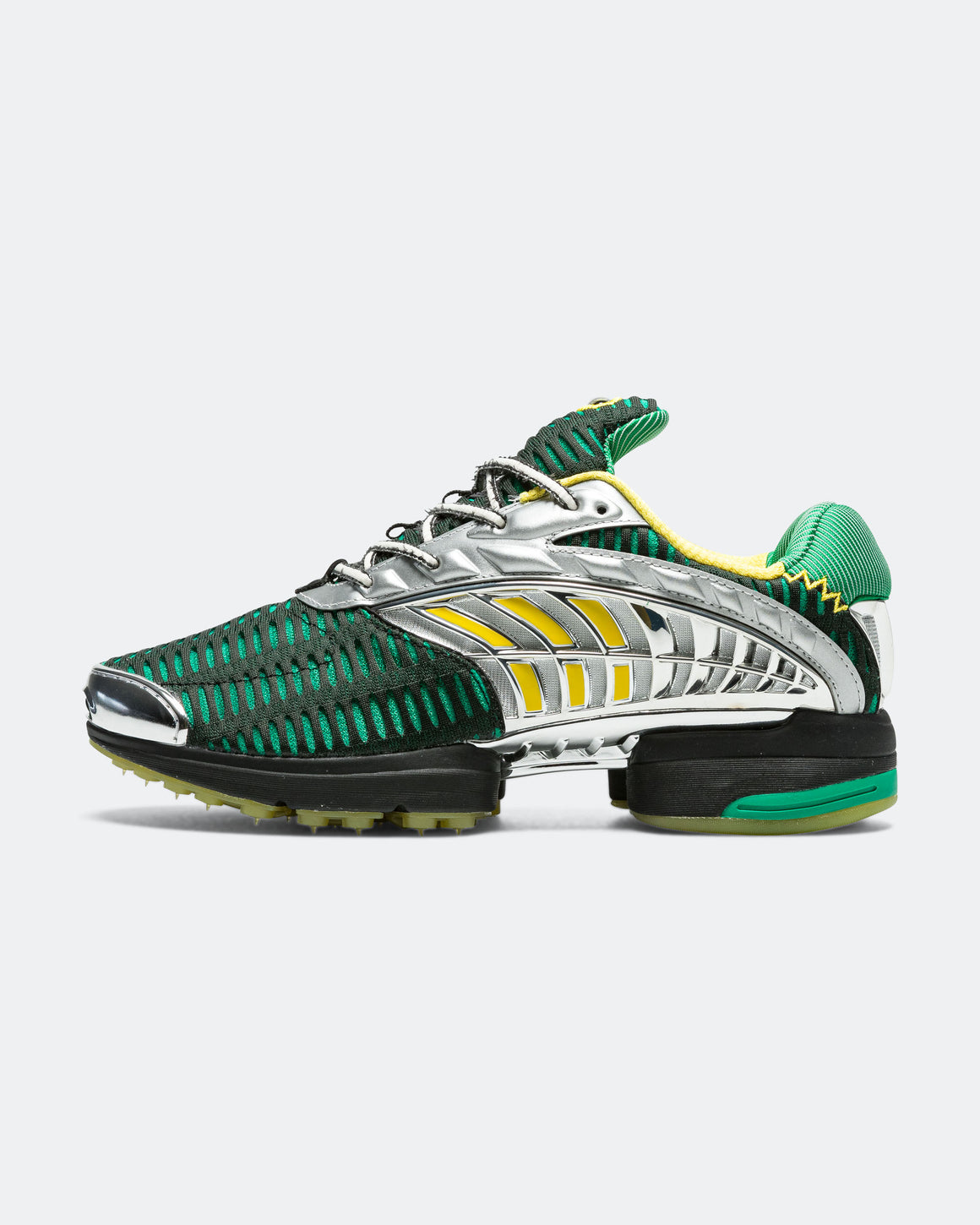 adidas - Climacool 2 x Braindead - Core Black/Impact Yellow-Silver Metallic - UP THERE