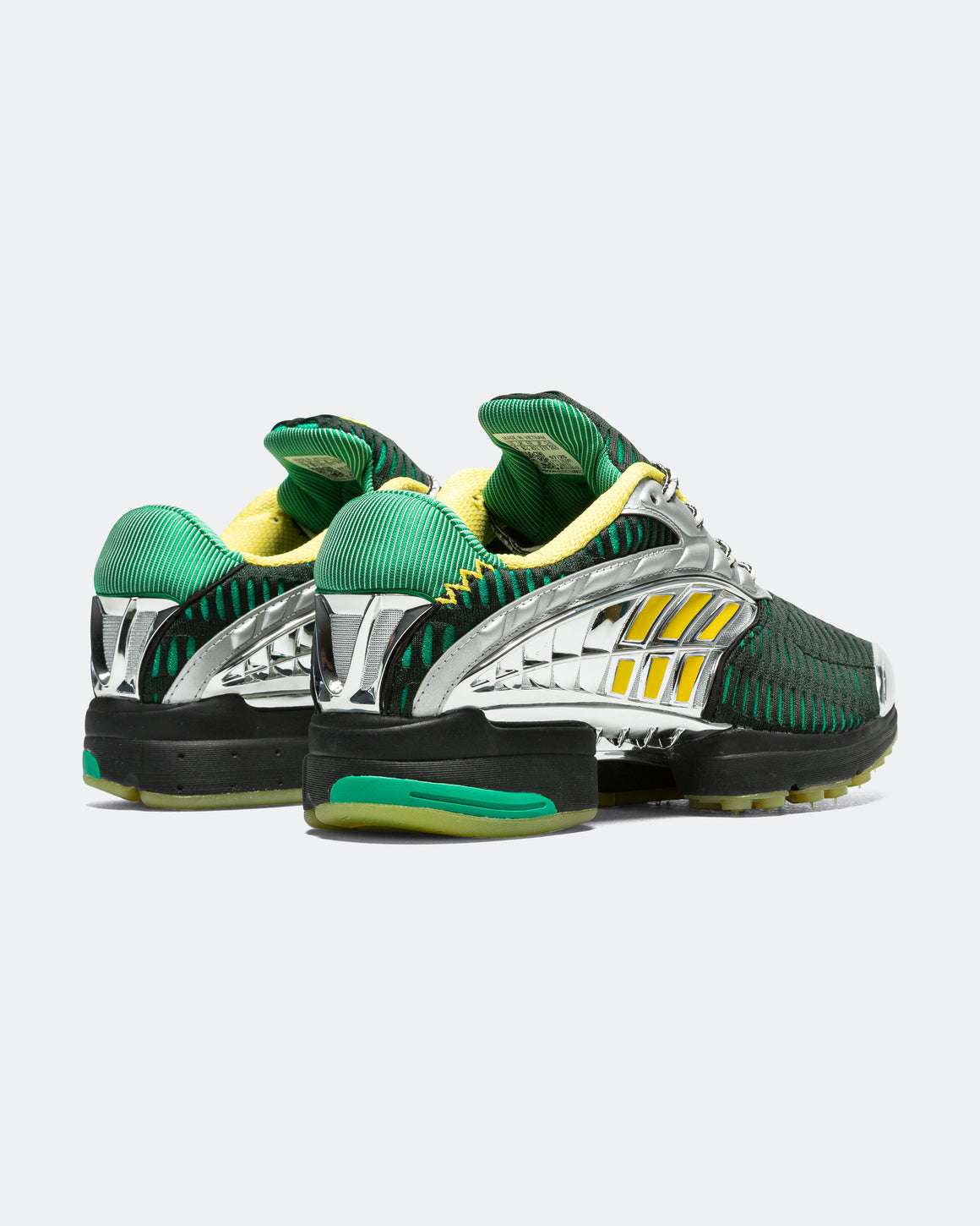 adidas - Climacool 2 x Braindead - Core Black/Impact Yellow-Silver Metallic - UP THERE