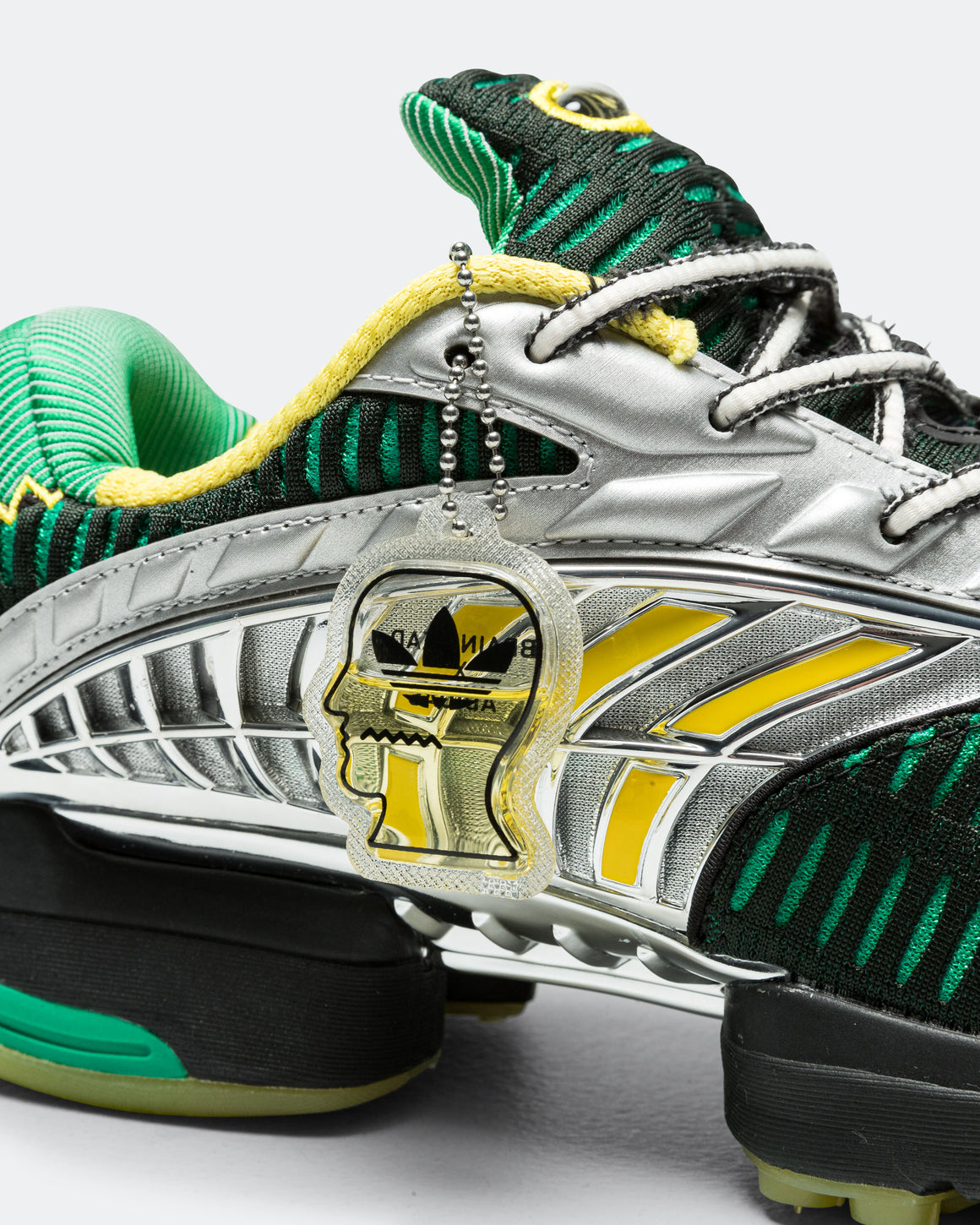 adidas - Climacool 2 x Braindead - Core Black/Impact Yellow-Silver Metallic - UP THERE