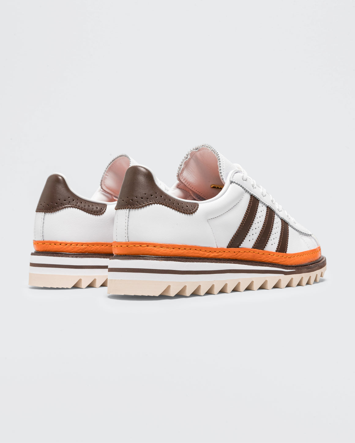 adidas - Superstar x CLOT by Edison Chen - Footwear White/Coffee-Unity Orange - UP THERE