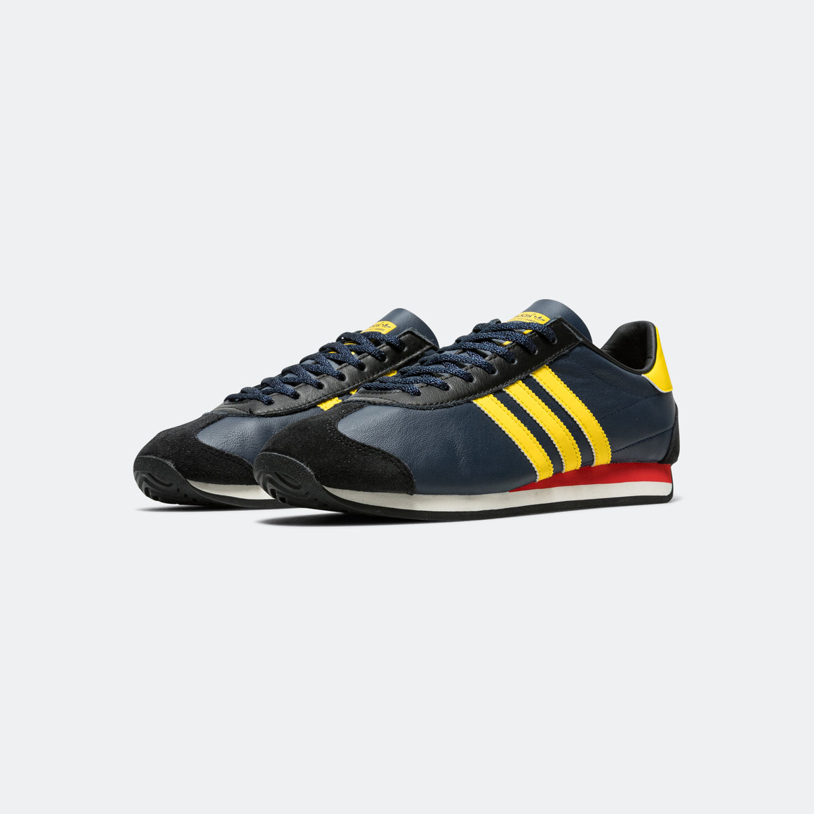 adidas - Country OG - Night Indigo/Yellow-Bright Red - UP THERE