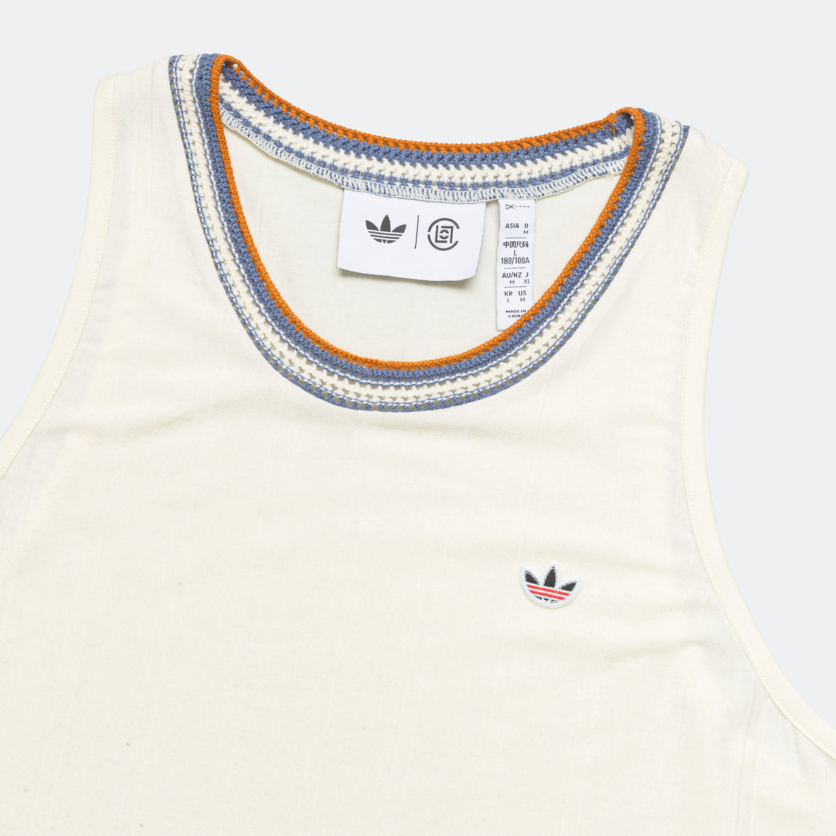 Knit Rib Tank by Edison Chen x CLOT - Cream White | UP THERE