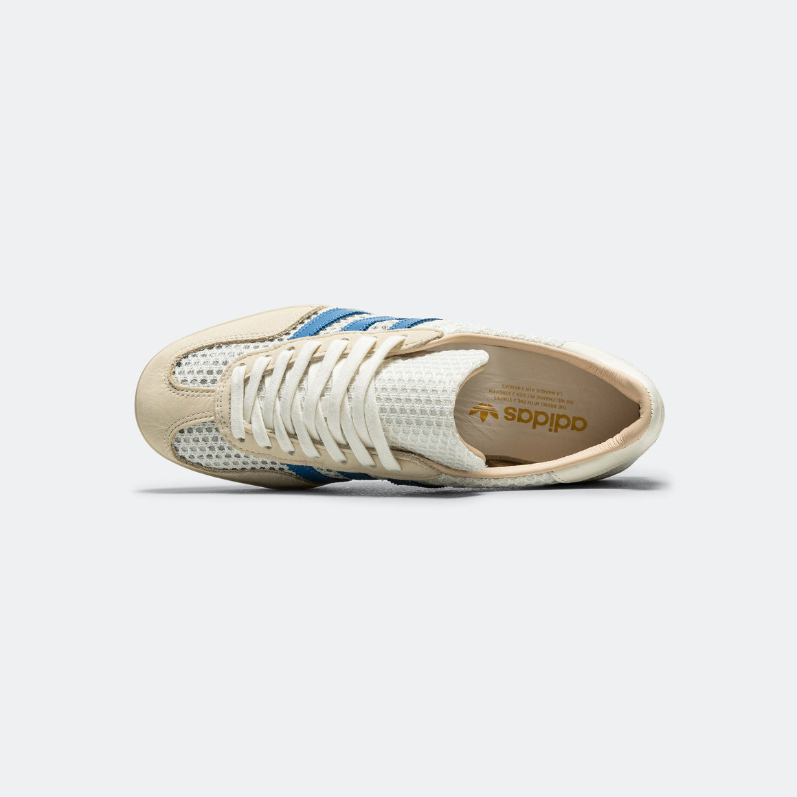 Gazelle Indoor - Off White/Focus Blue | UP THERE Gazelle Indoor - Off White/Focus Blue | UP THERE