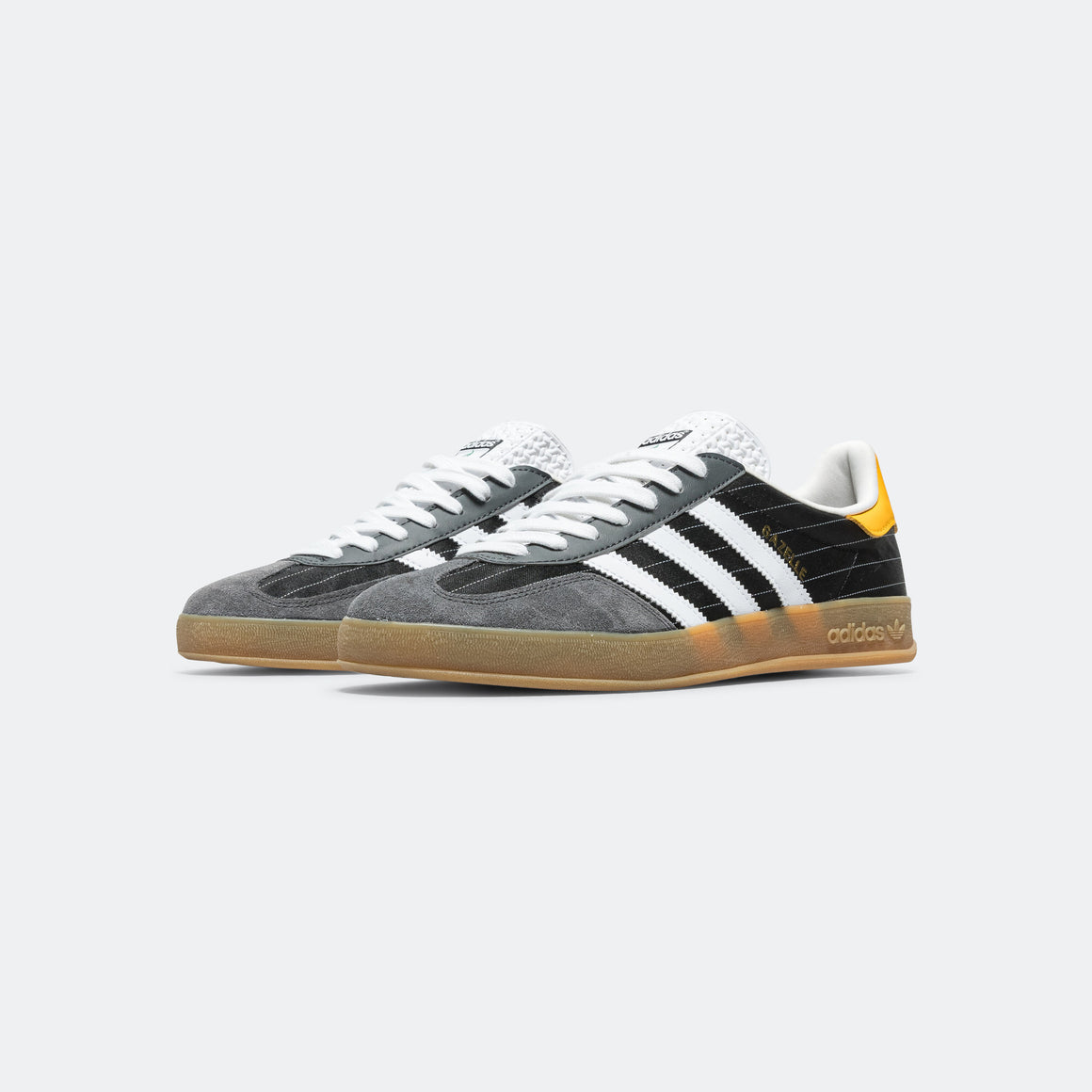 adidas - Gazelle Indoor - Core Black/Footwear White-Gum - UP THERE