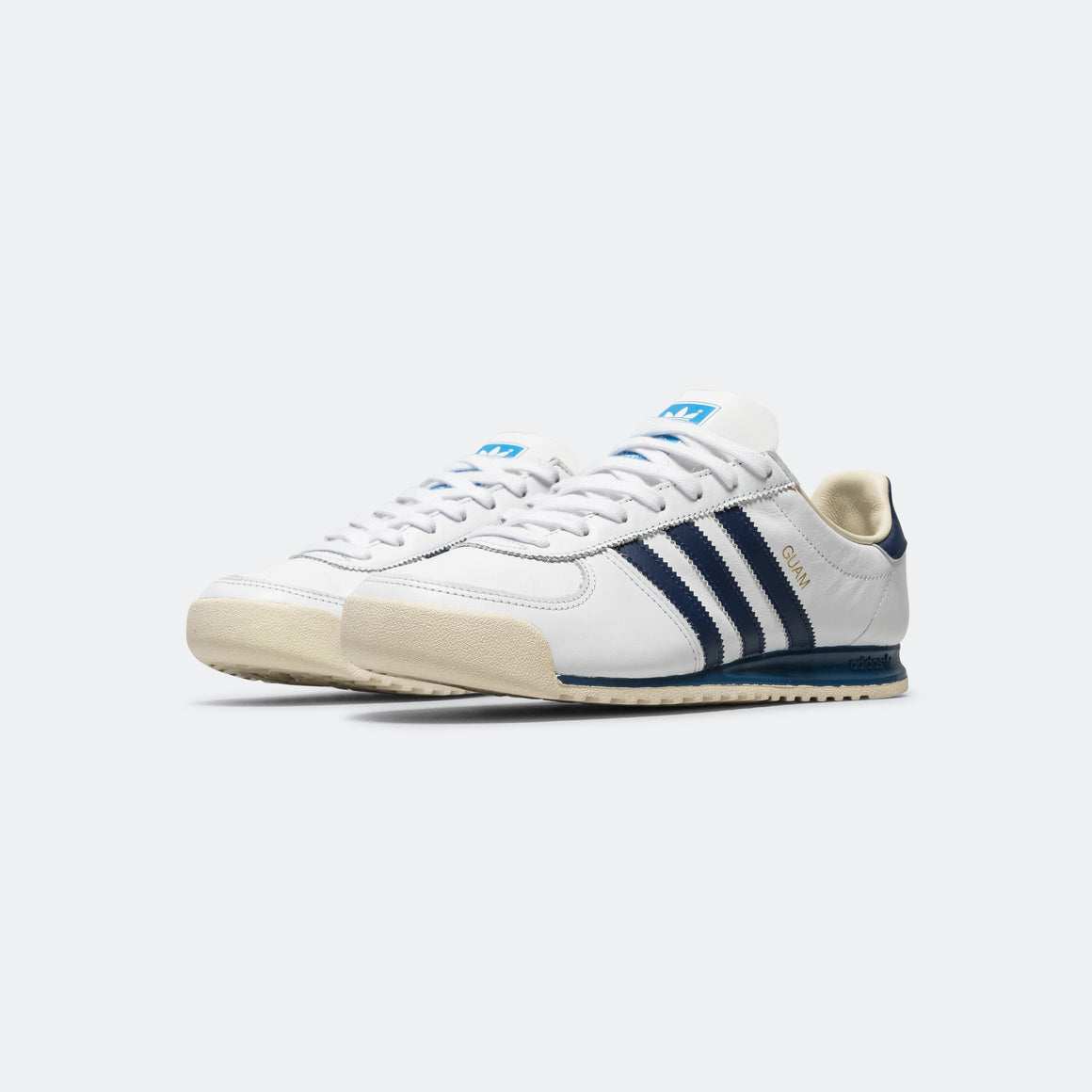 adidas - Guam - Footwear White/Dark Blue-Core White - UP THERE