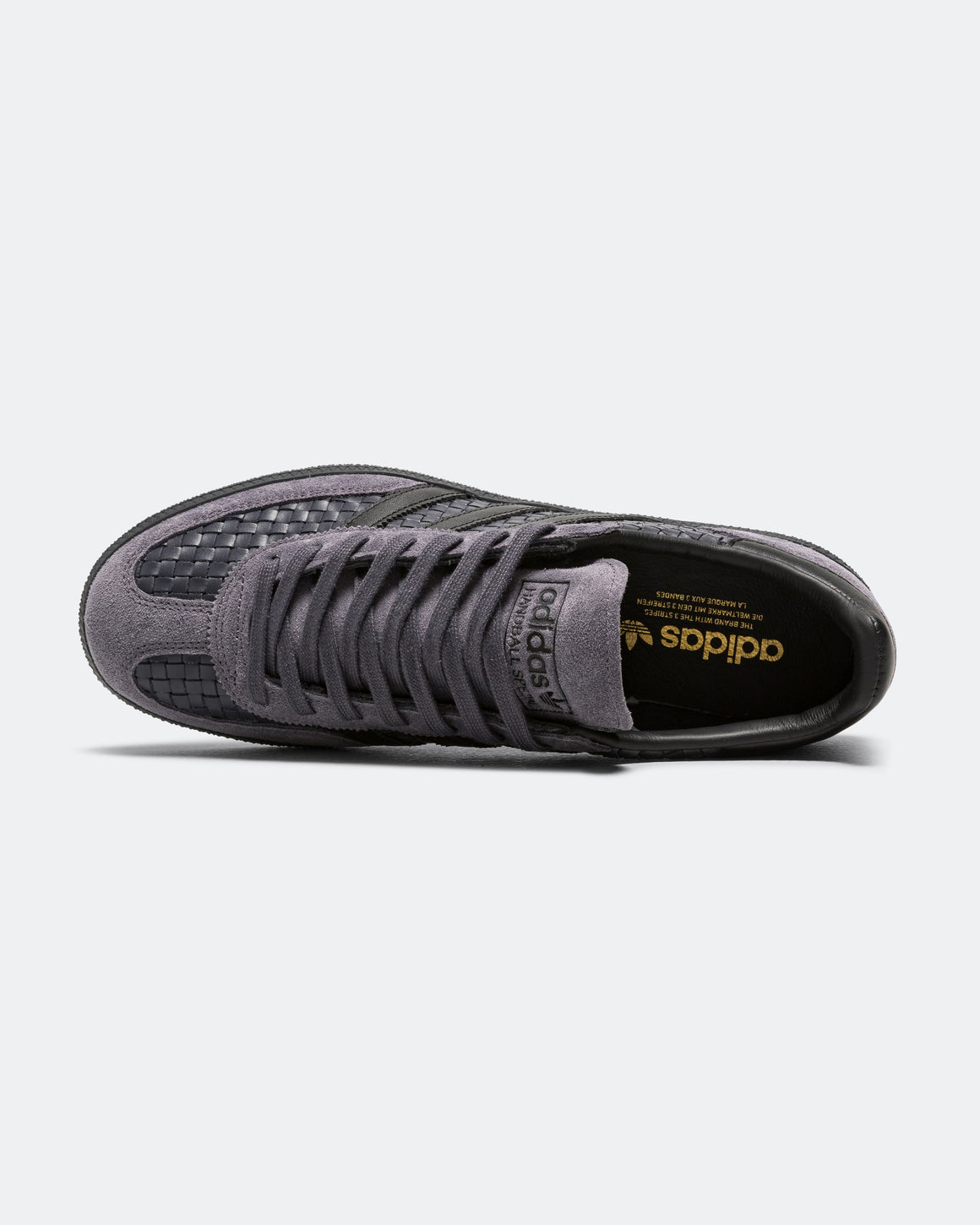 adidas - Handball Spezial Woven - Aurora Onix/Core Black-Gold Metallic - UP THERE