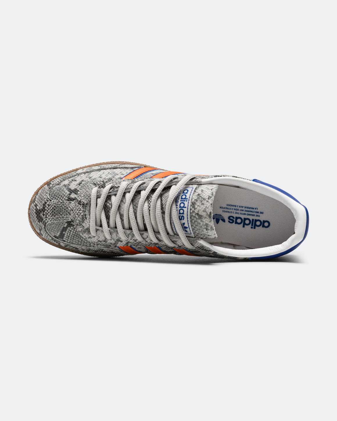 adidas - Handball Spezial - Grey Two/Orange-Collegiate Royal - UP THERE