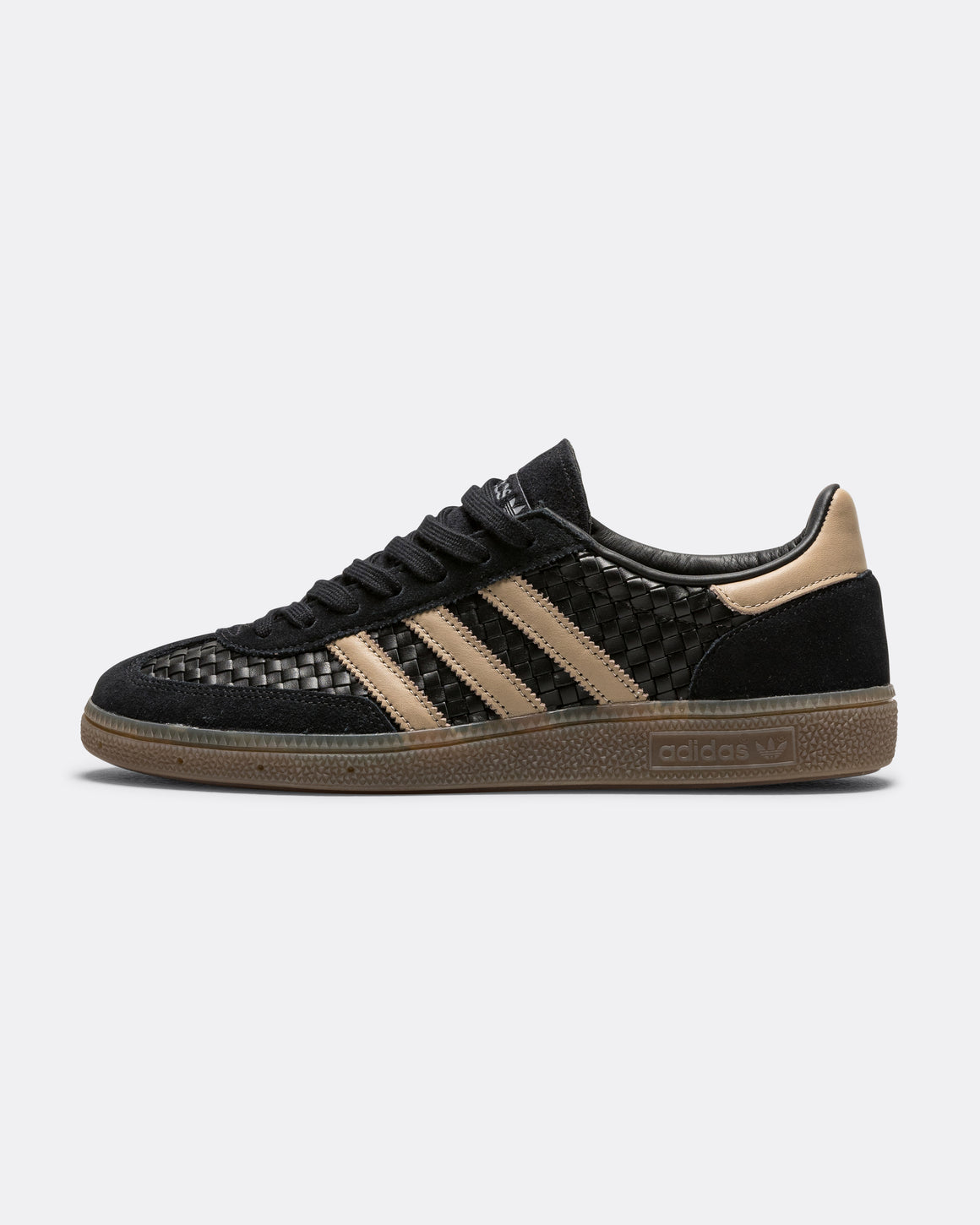 adidas - Handball Spezial Woven - Core Black/Trace Khaki-Gum - UP THERE