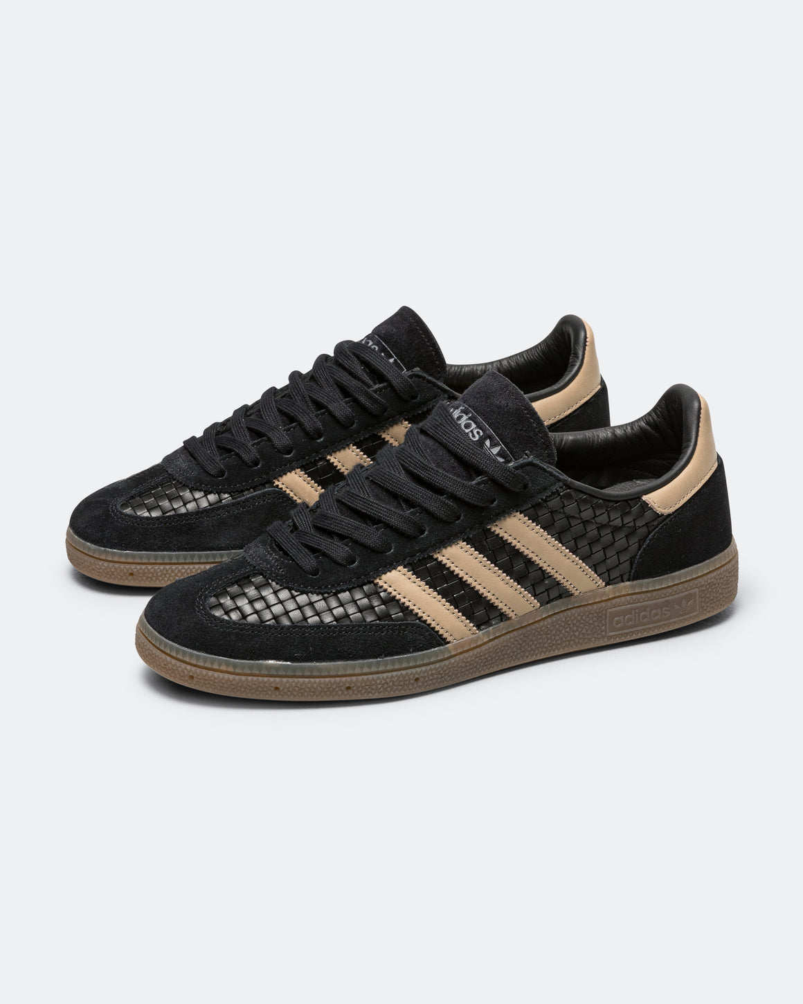 adidas - Handball Spezial Woven - Core Black/Trace Khaki-Gum - UP THERE