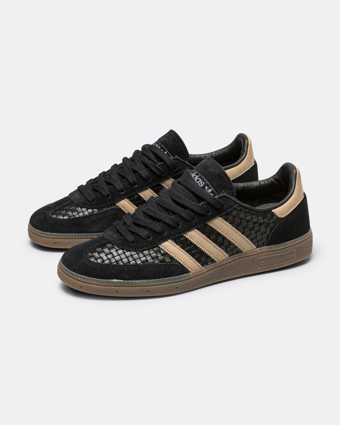 adidas - Handball Spezial Woven - Core Black/Trace Khaki-Gum - UP THERE