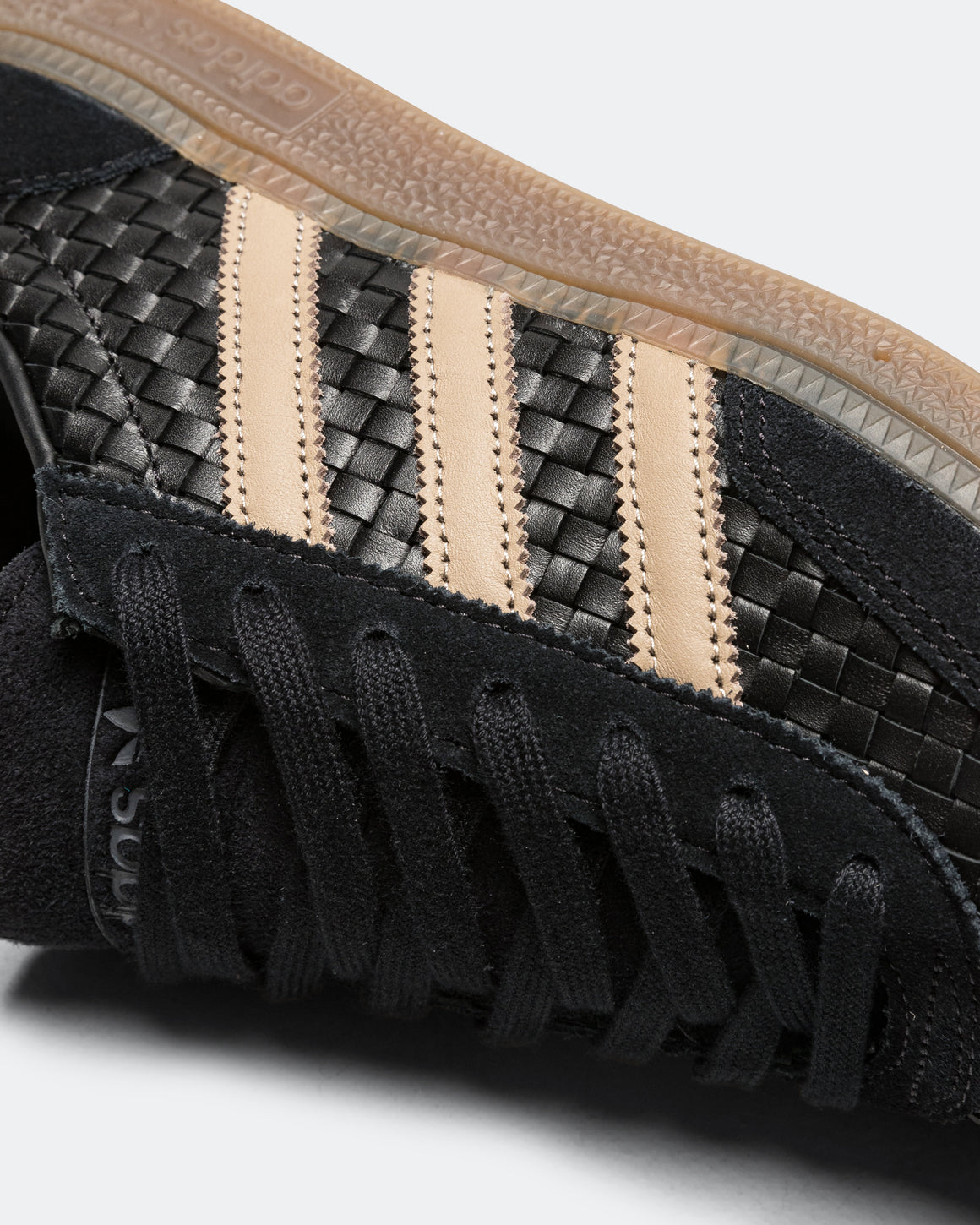 adidas - Handball Spezial Woven - Core Black/Trace Khaki-Gum - UP THERE