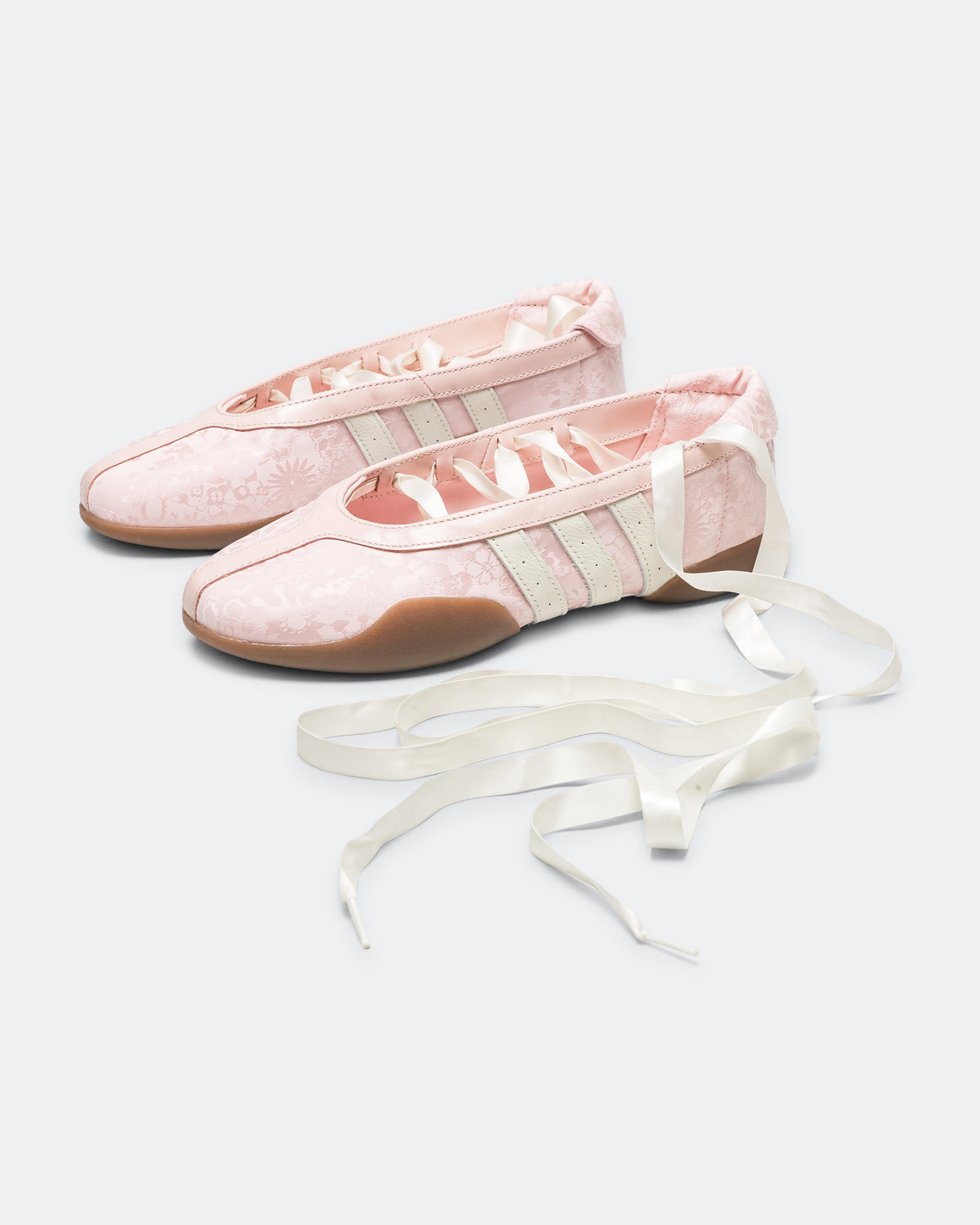 adidas - Womens Taekwondo Mei Ballet - Sandy Pink/Off White-Gum - UP THERE