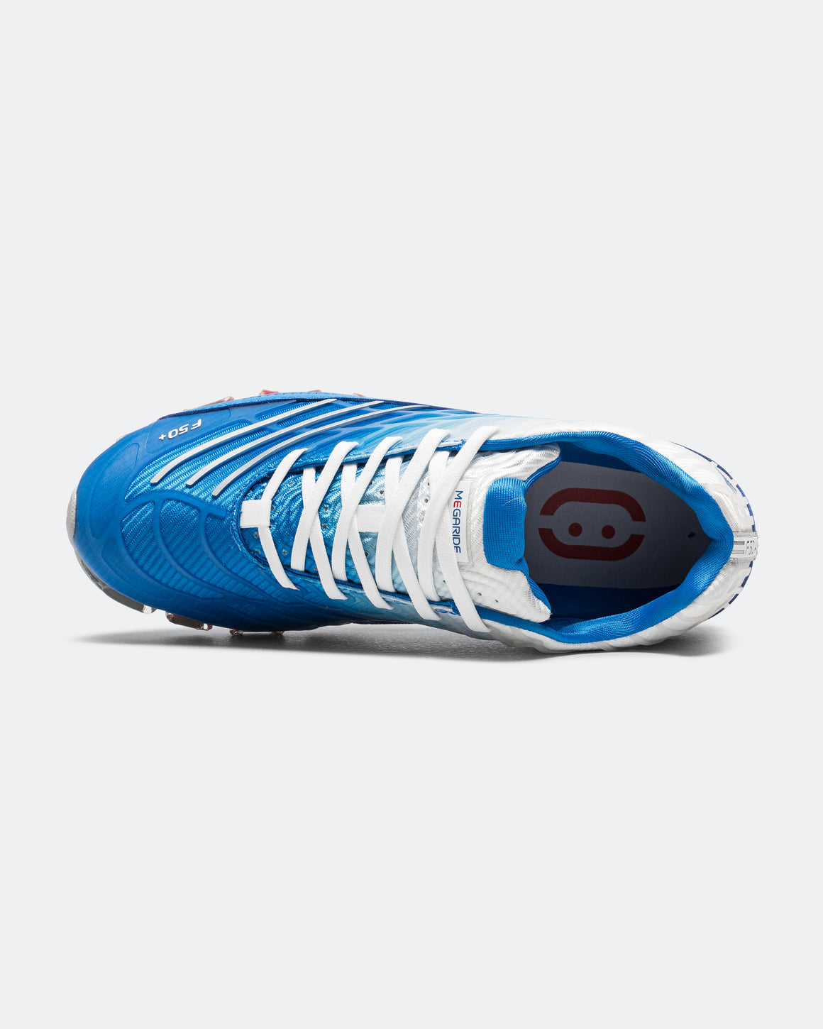adidas - Megaride F50 - Bluebird/Silver Metallic-Footwear White - UP THERE