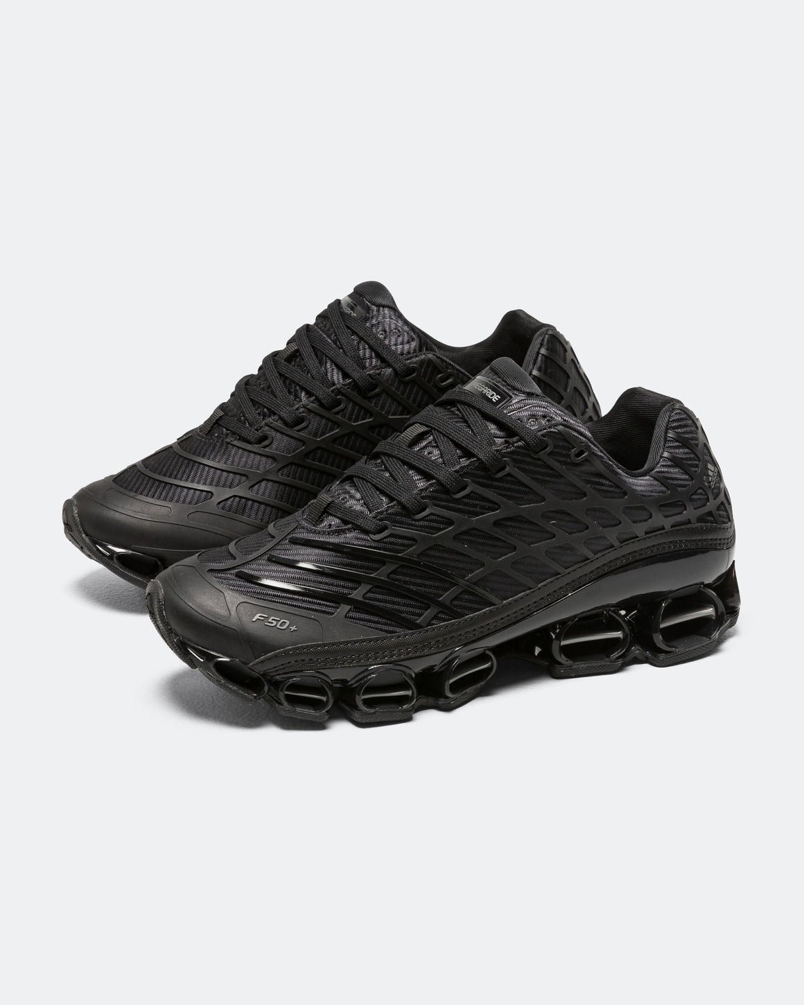adidas - Megaride F50 - Core Black/Iron Metallic - UP THERE