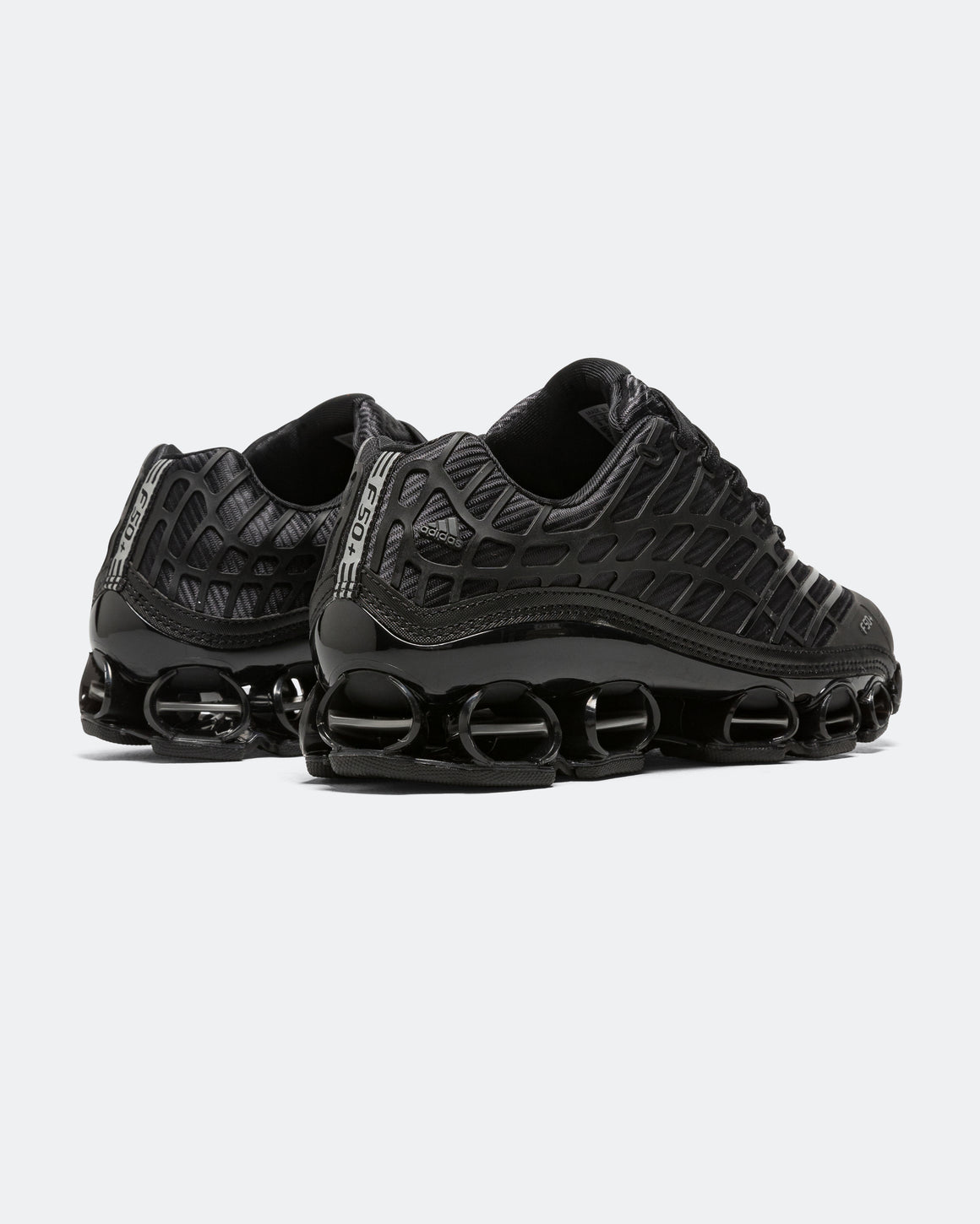 adidas - Megaride F50 - Core Black/Iron Metallic - UP THERE