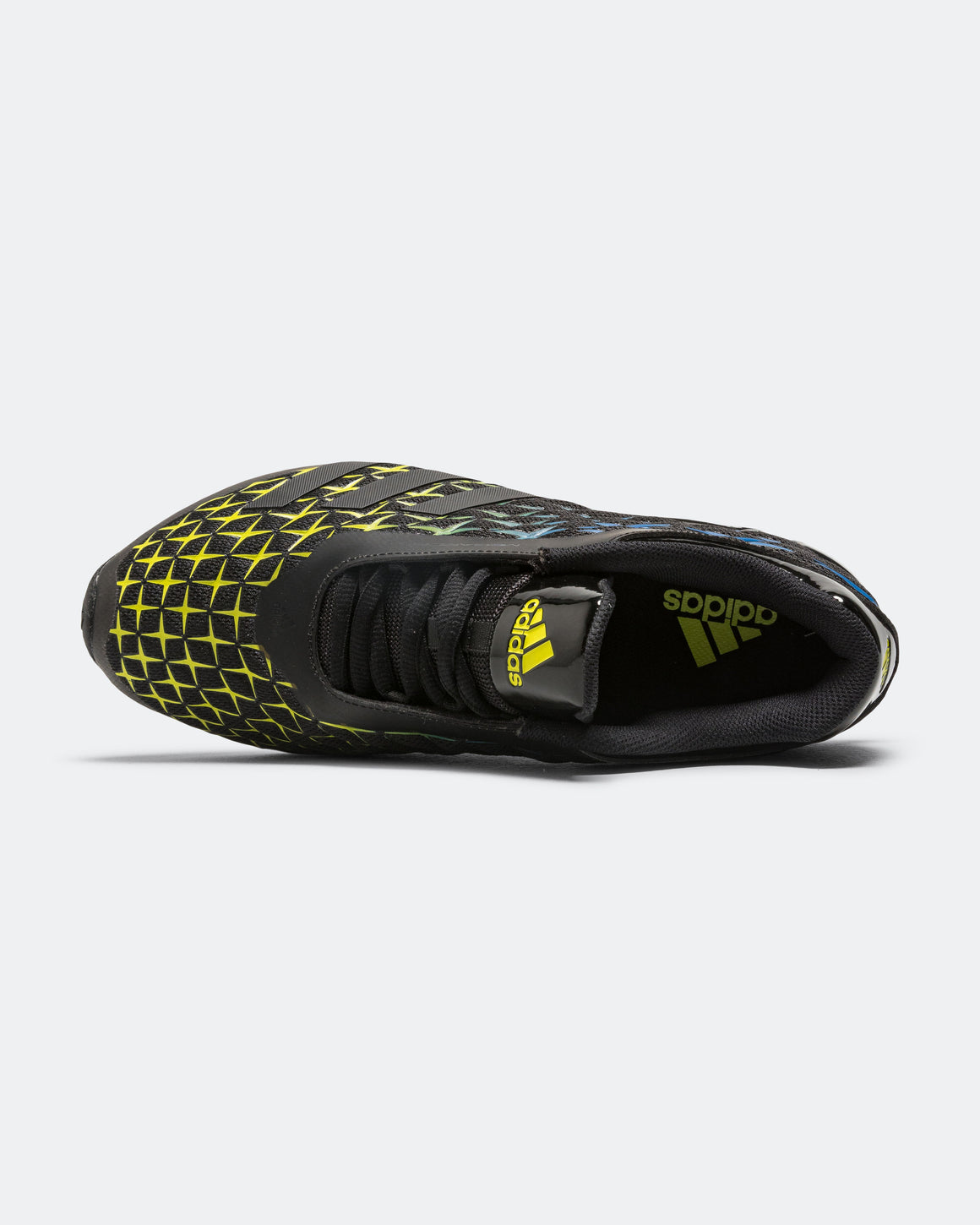 adidas - Megaride S4 - Core Black/Core Black-Semi Solar Yellow - UP THERE