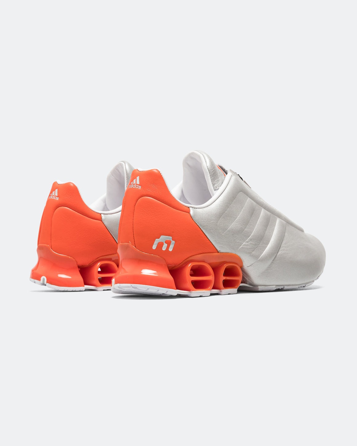 adidas - Megaride S2 x Miaou - Silver Metallic/Powder Blue-Semi Impact Orange - UP THERE