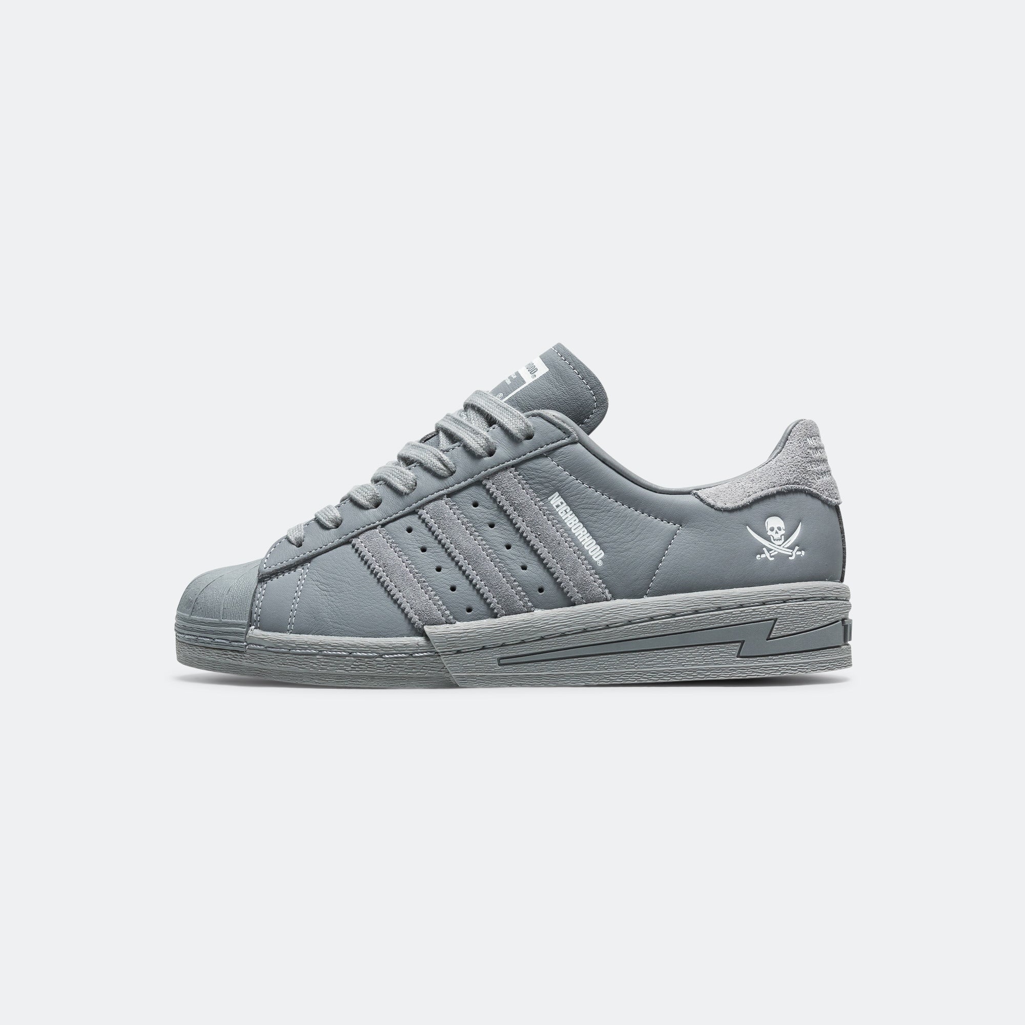 Superstar x NEIGHBORHOOD Grey Footwear White UP THERE