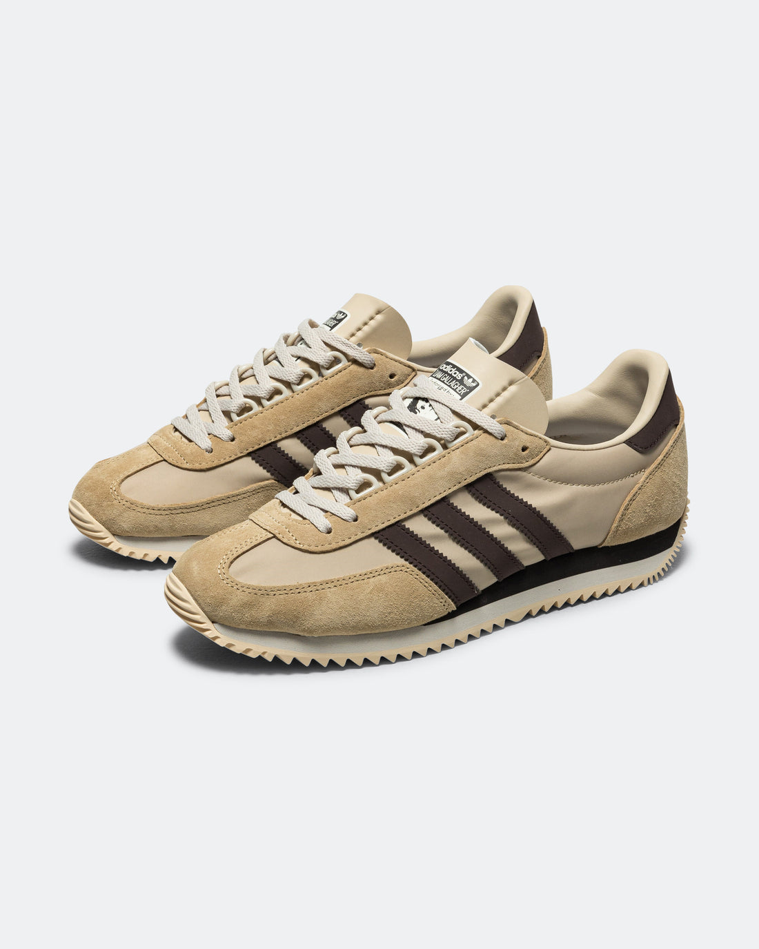Achille SPZL x Liam Gallagher - Stone Khaki/Wonder Beige-Wonder White