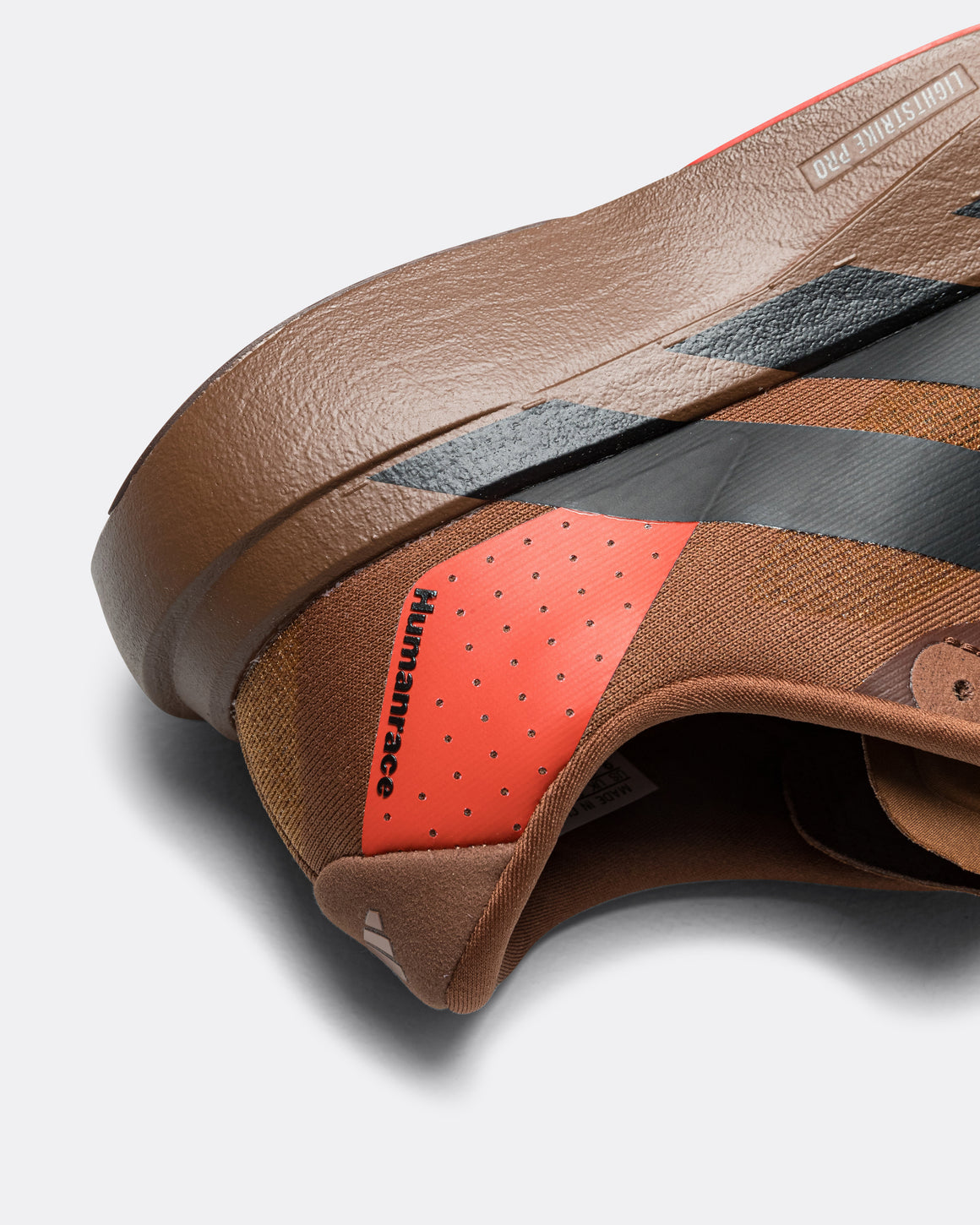 adidas - Adizero Evo SL x Humanrace - Preloved Brown/Core Black-Craft Chili - UP THERE