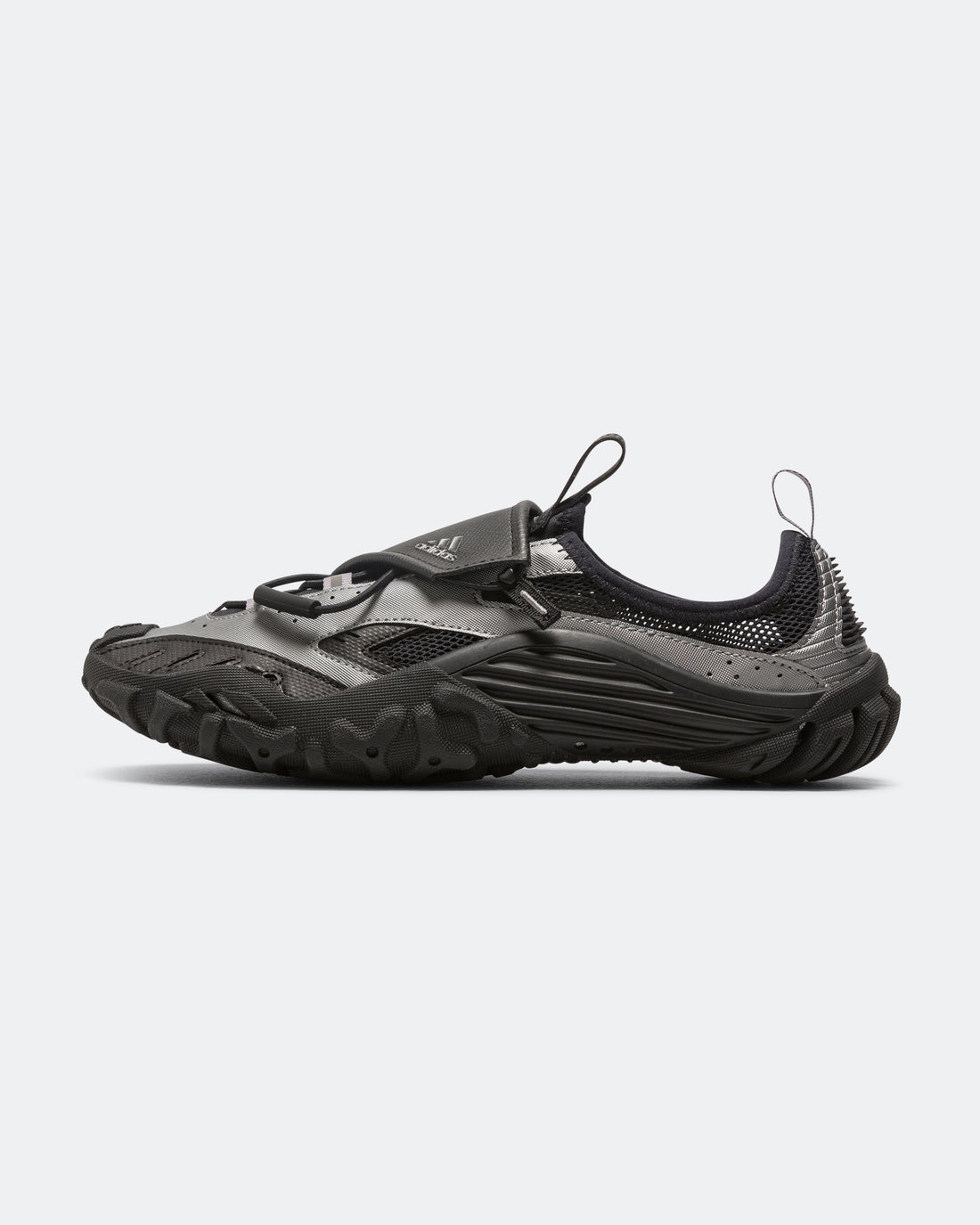 adidas - Water Moc by Pharrell - Core Black/Silver Metallic-Core Black - UP THERE
