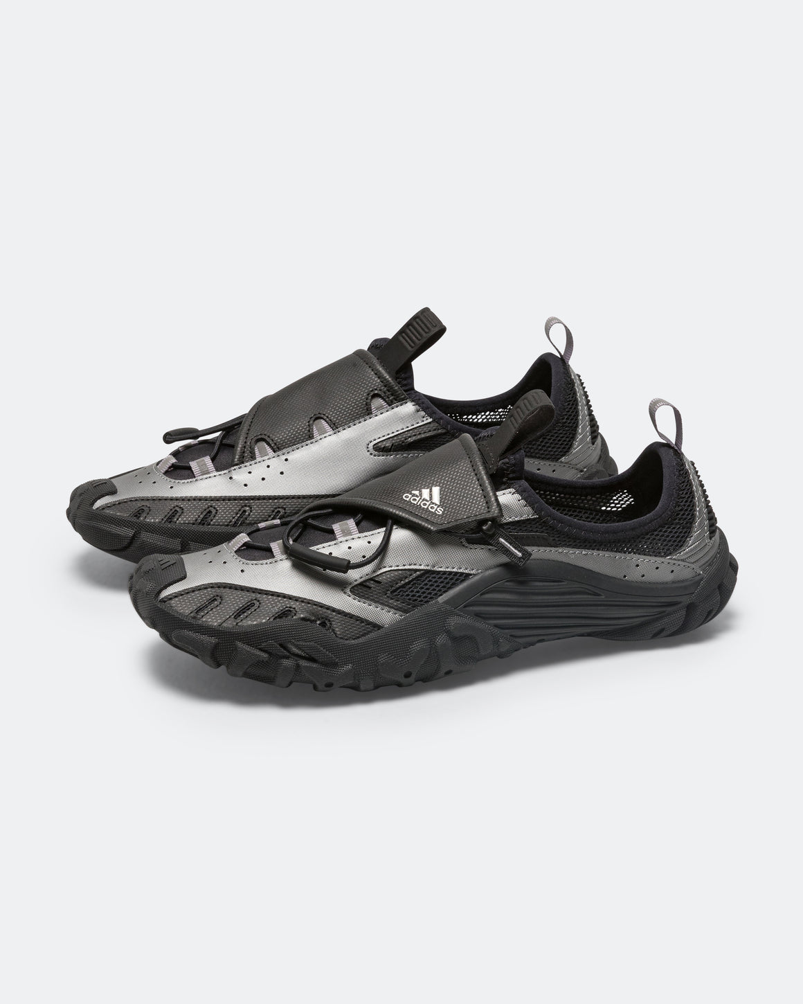 adidas - Water Moc by Pharrell - Core Black/Silver Metallic-Core Black - UP THERE