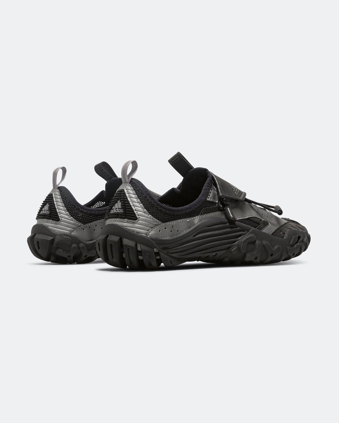 adidas - Water Moc by Pharrell - Core Black/Silver Metallic-Core Black - UP THERE