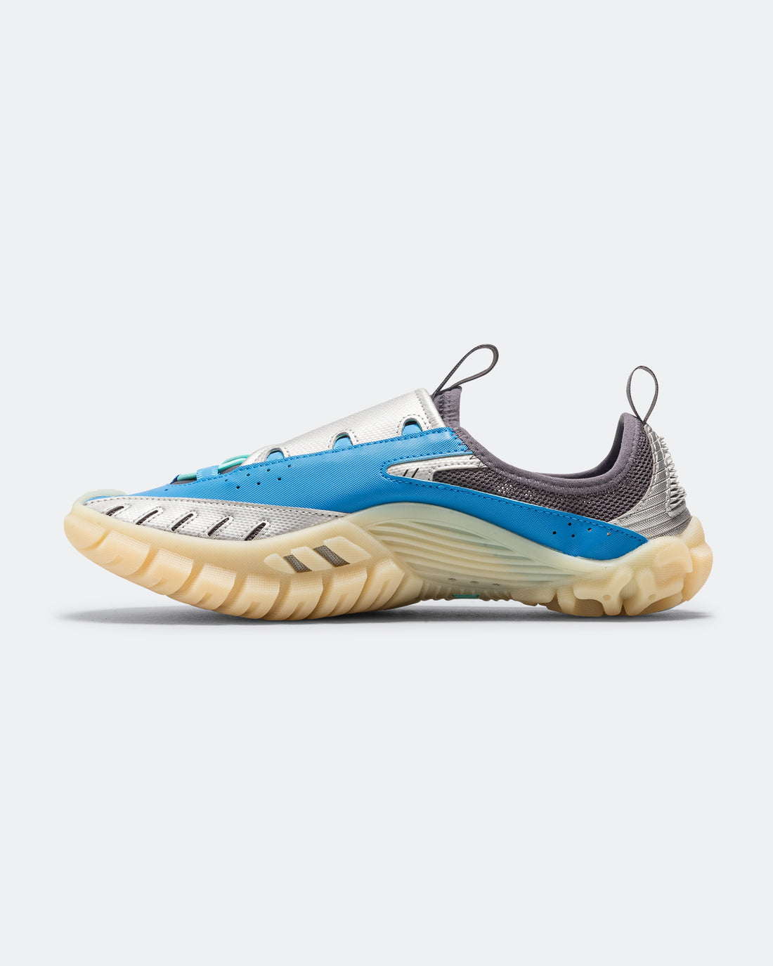 Water Moc by Pharrell - Blue/Silver Metallic-Yellow