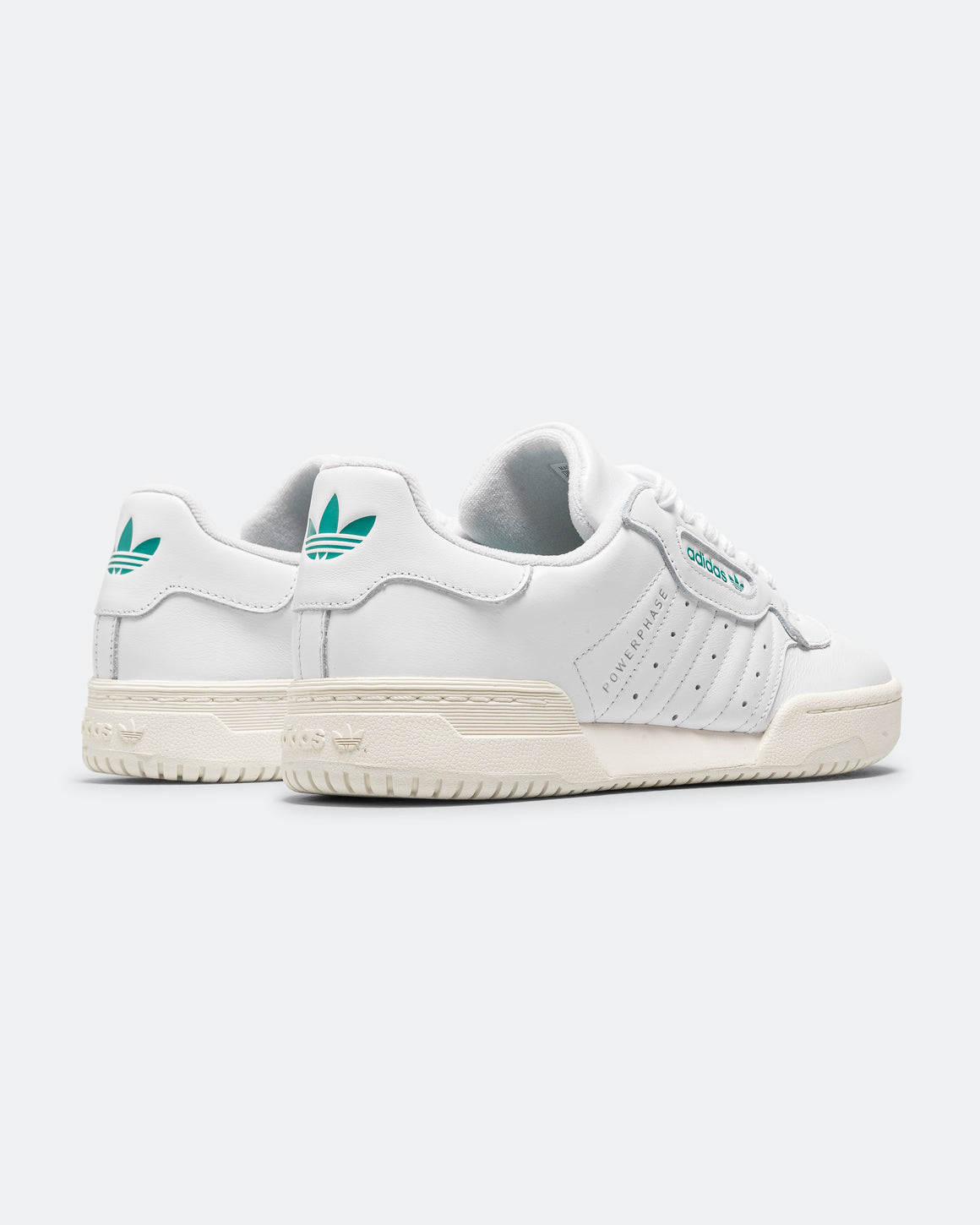 adidas - Powerphase - Footwear White/Green/Off White - UP THERE