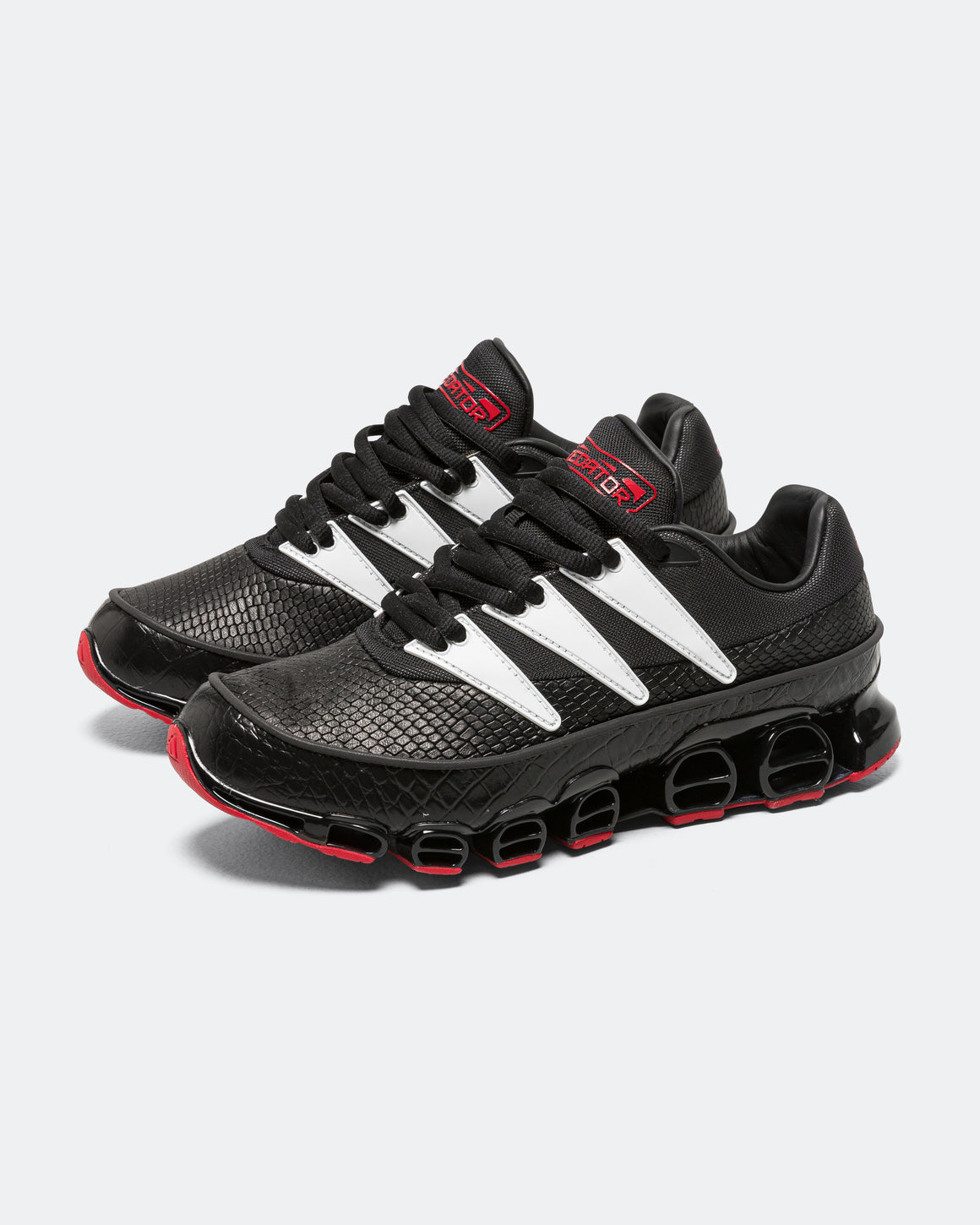 adidas - Predator 94 Megaride - Core Black/Footwear White-Better Scarlet - UP THERE