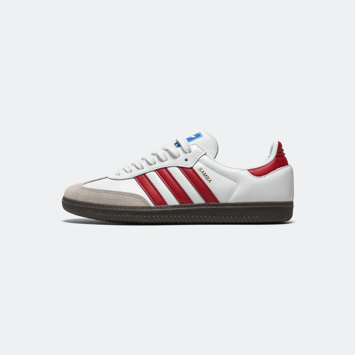 adidas Samba OG - Footwear White/Better Scarlet-Supcol | UP THERE