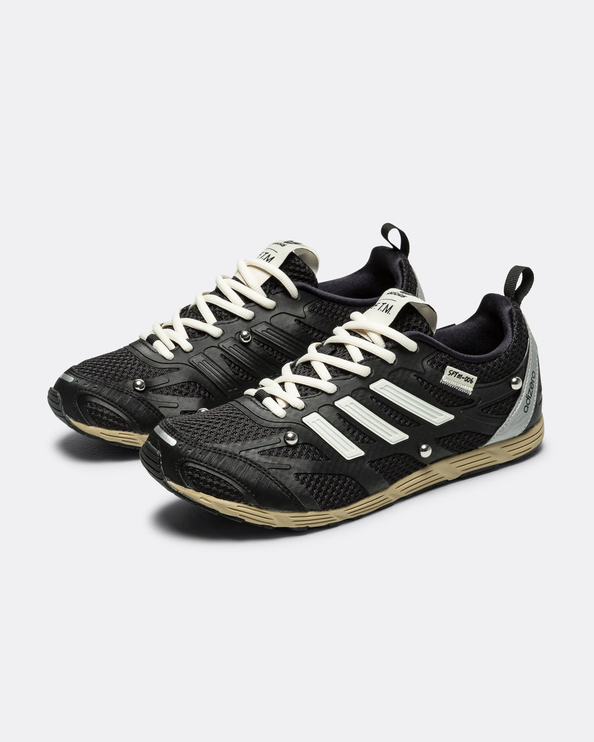 adidas - Adizero PR x SFTM - Core Black/Cream White-Silver Metallic - UP THERE