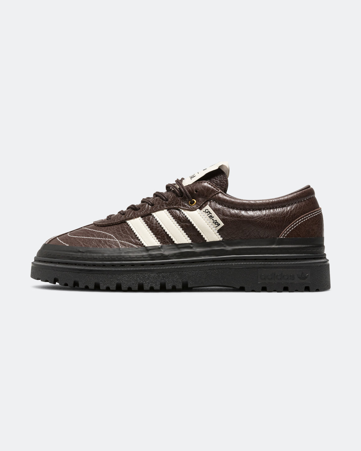 adidas - Samba LX Freizeit x SFTM - Aurora Coffee/Off White-Core Black - UP THERE