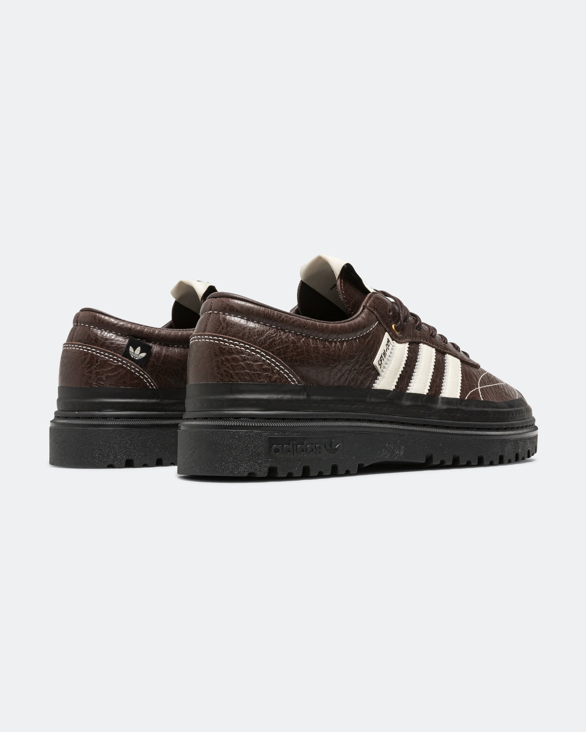 adidas - Samba LX Freizeit x SFTM - Aurora Coffee/Off White-Core Black - UP THERE