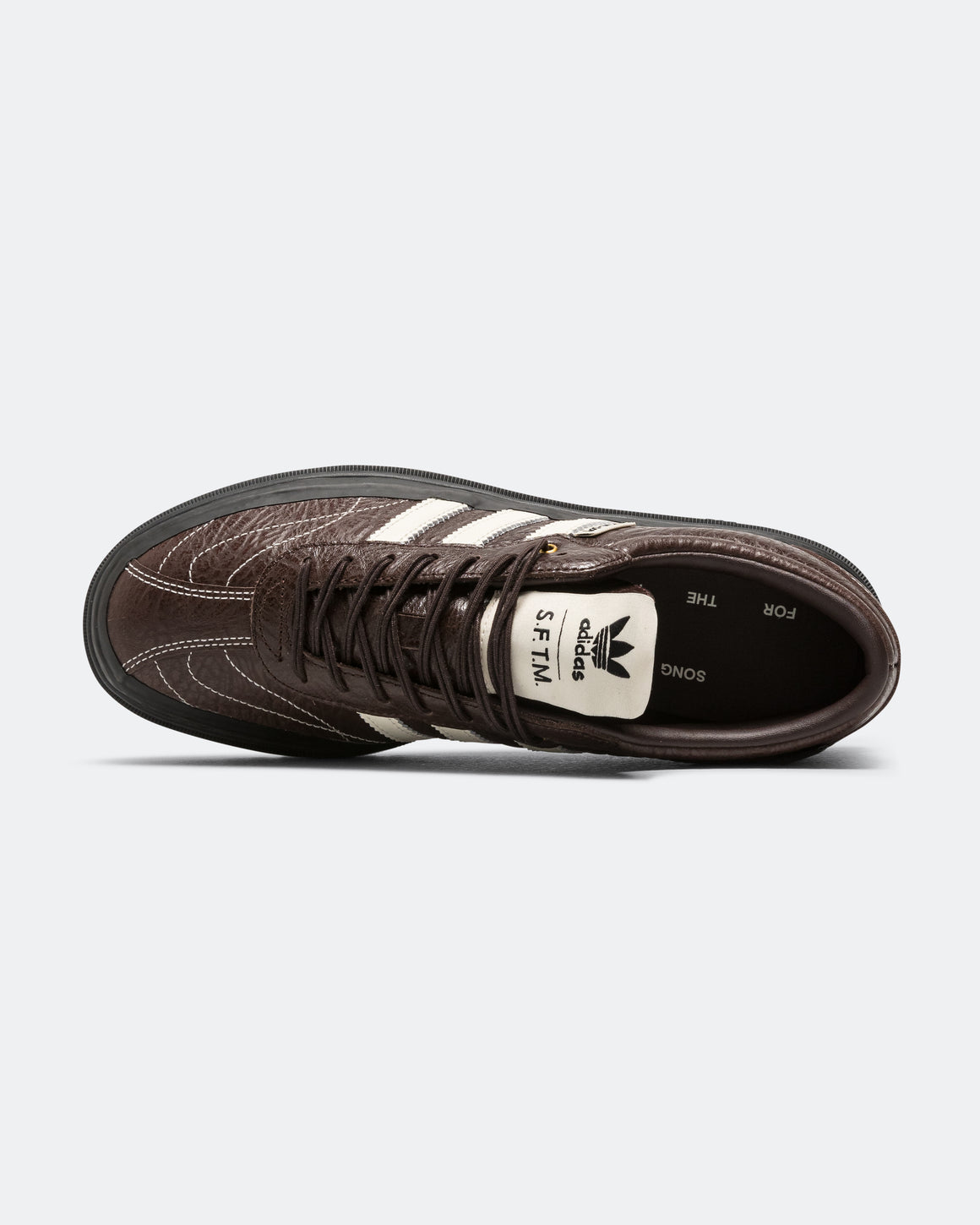 adidas - Samba LX Freizeit x SFTM - Aurora Coffee/Off White-Core Black - UP THERE