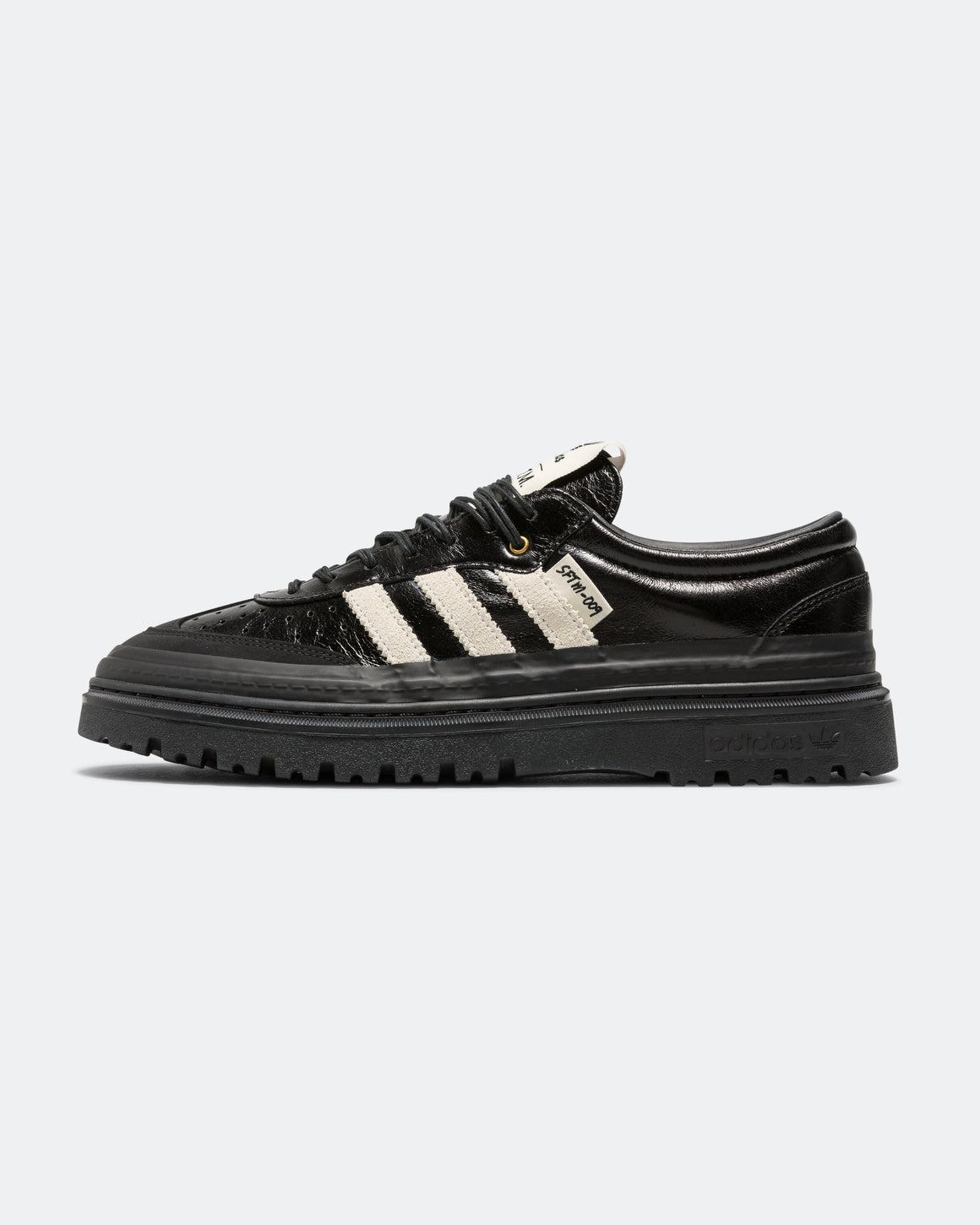 adidas - Samba LX Freizeit x SFTM - Core Black/Off White-Core Black - UP THERE