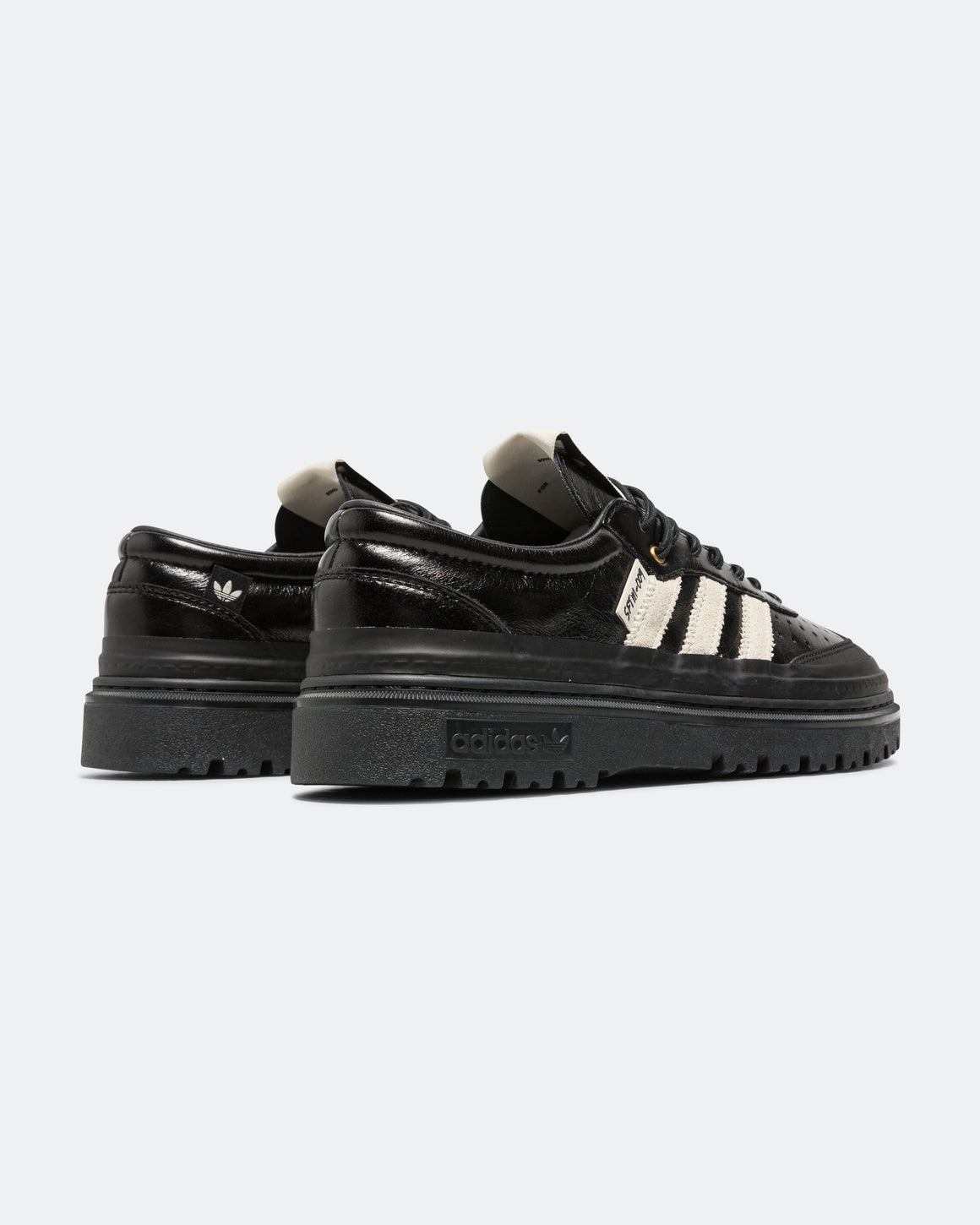 adidas - Samba LX Freizeit x SFTM - Core Black/Off White-Core Black - UP THERE