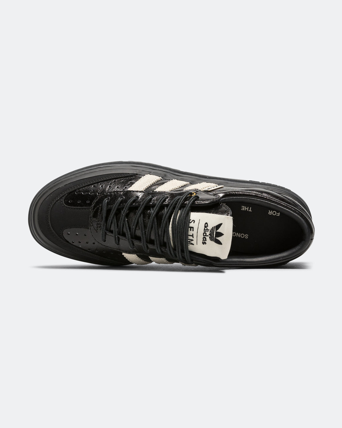 adidas - Samba LX Freizeit x SFTM - Core Black/Off White-Core Black - UP THERE