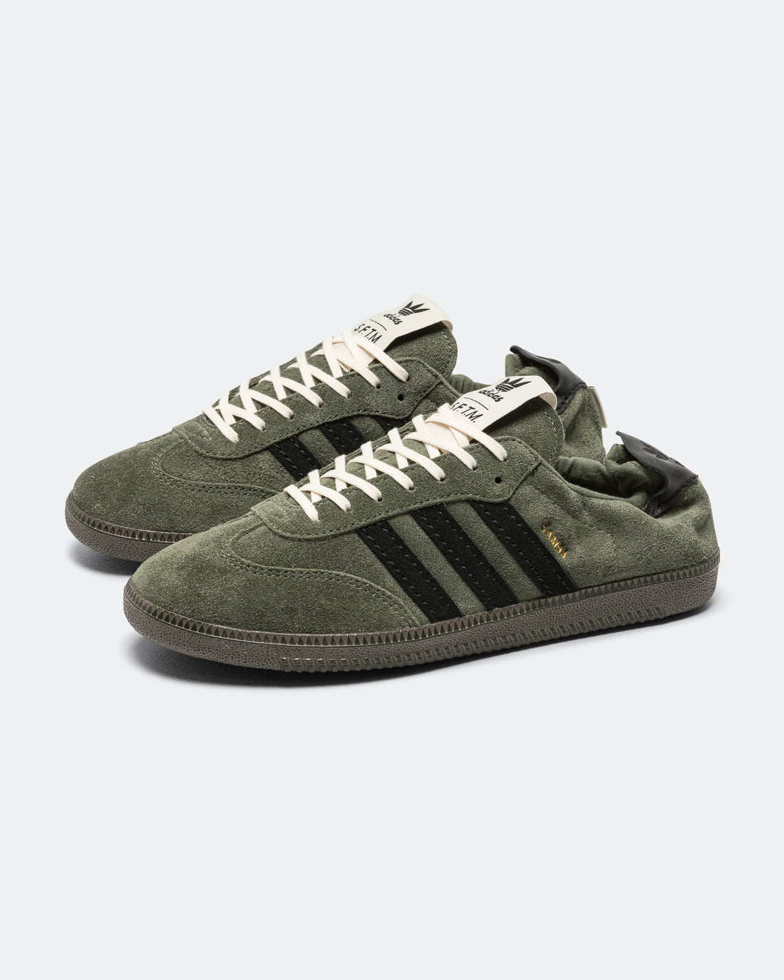 Samba OG x SFTM - Basgrn/Core Black-Gold Metallic