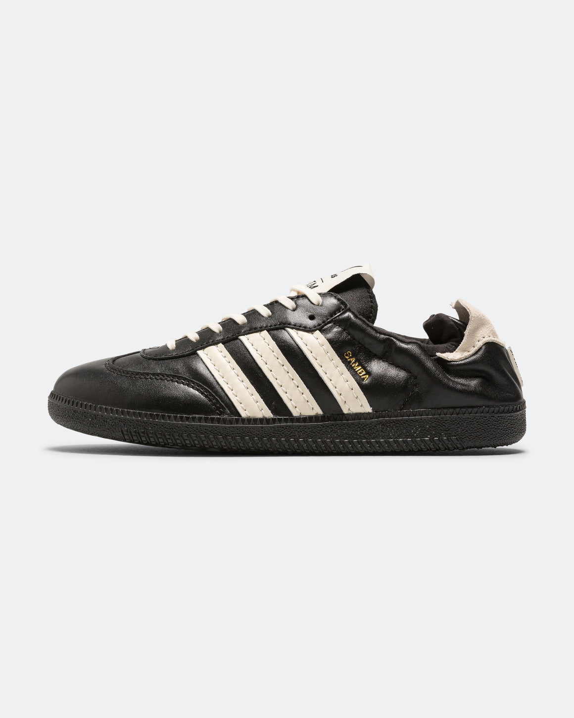 adidas - Samba OG x SFTM - Core Black/Crew White-Gold Metallic - UP THERE