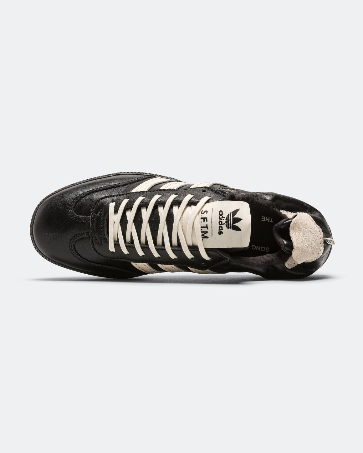 adidas - Samba OG x SFTM - Core Black/Crew White-Gold Metallic - UP THERE
