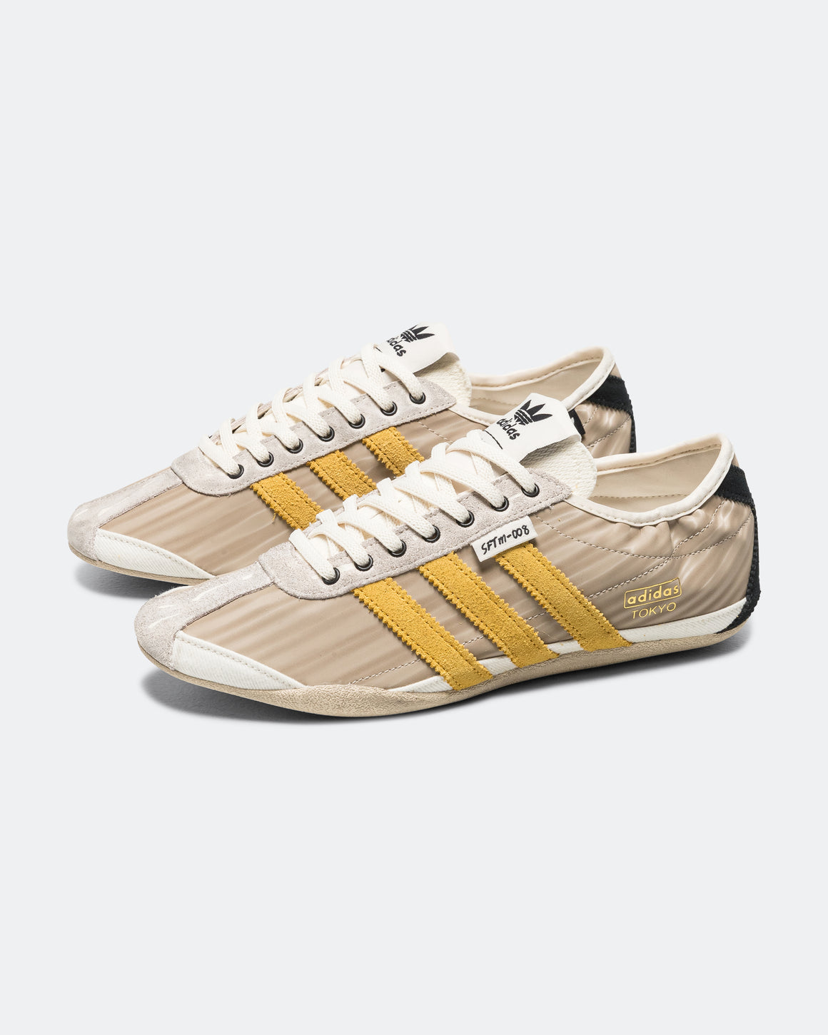 adidas - Womens Tokyo x SFTM - Off White/Preloved Yellow-Core Black - UP THERE