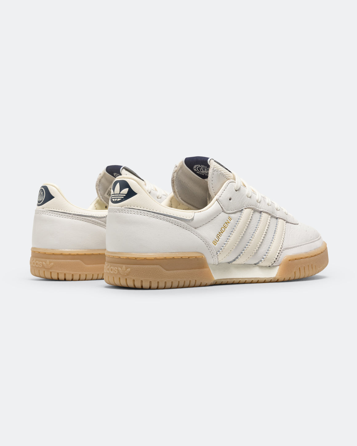 adidas - Burnden II SPZL - Crystal White/Cream White-Footwear White - UP THERE