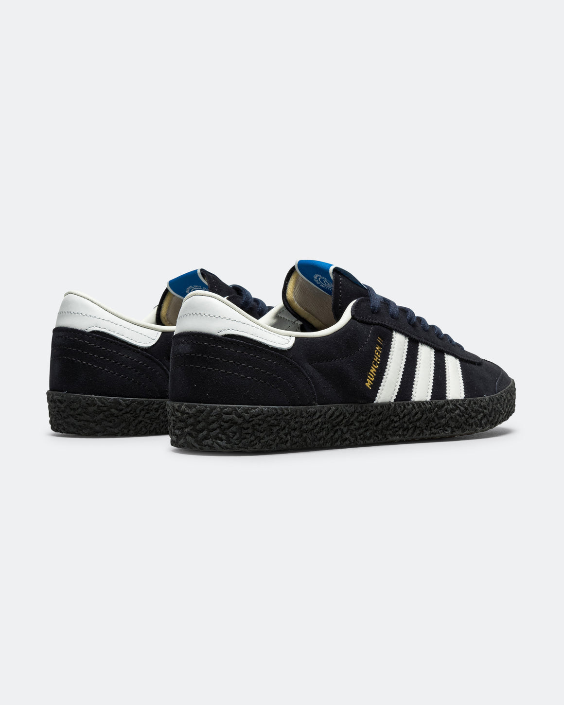 adidas - Munchen II SPZL - Core Black/Gum - UP THERE
